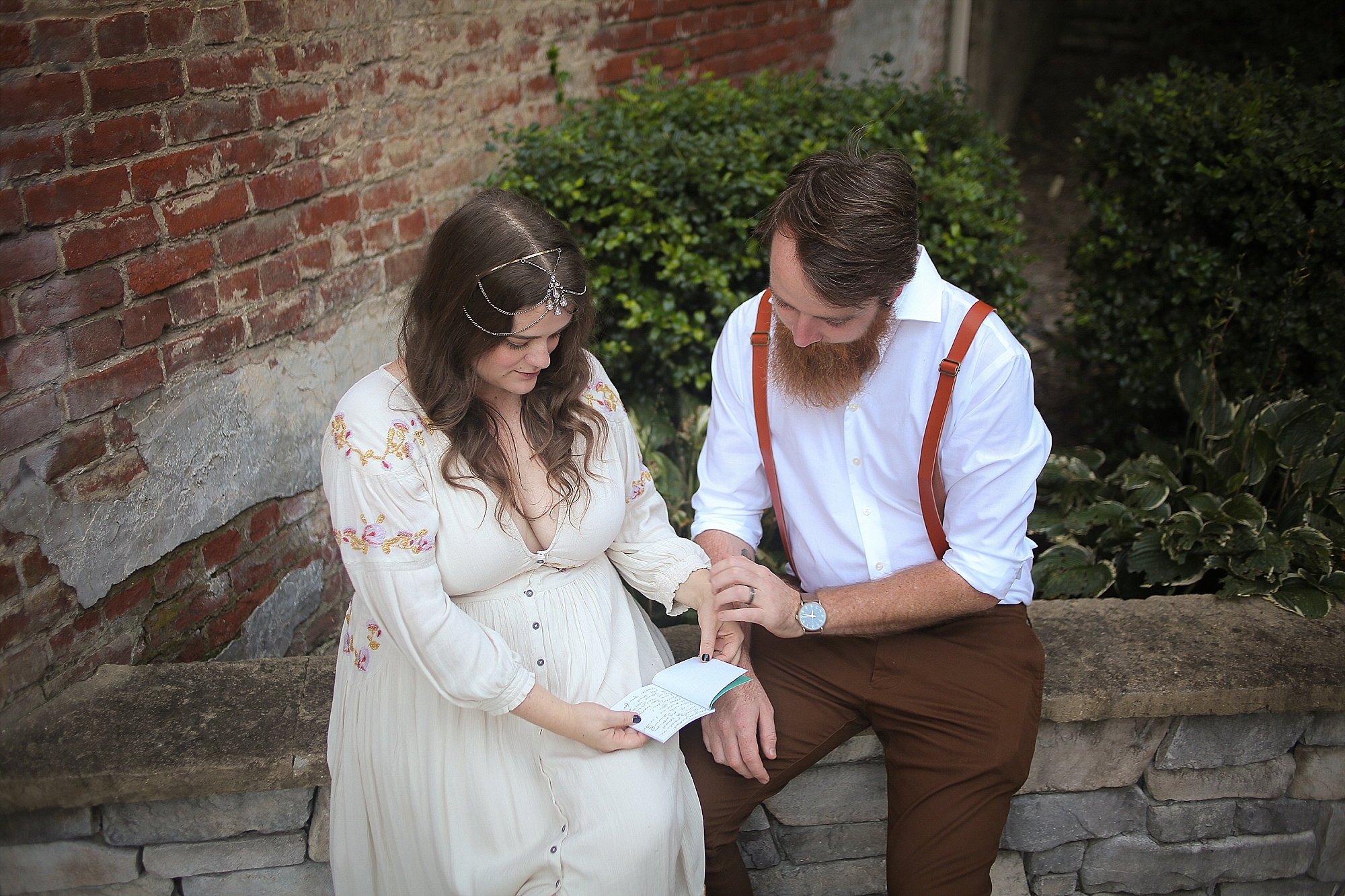 Marcus + Kayla's Radford Theater Wedding Photos, Eclectic Bohemian Style Wedding | Radford, Virginia Wedding Photographer Holly Cromer