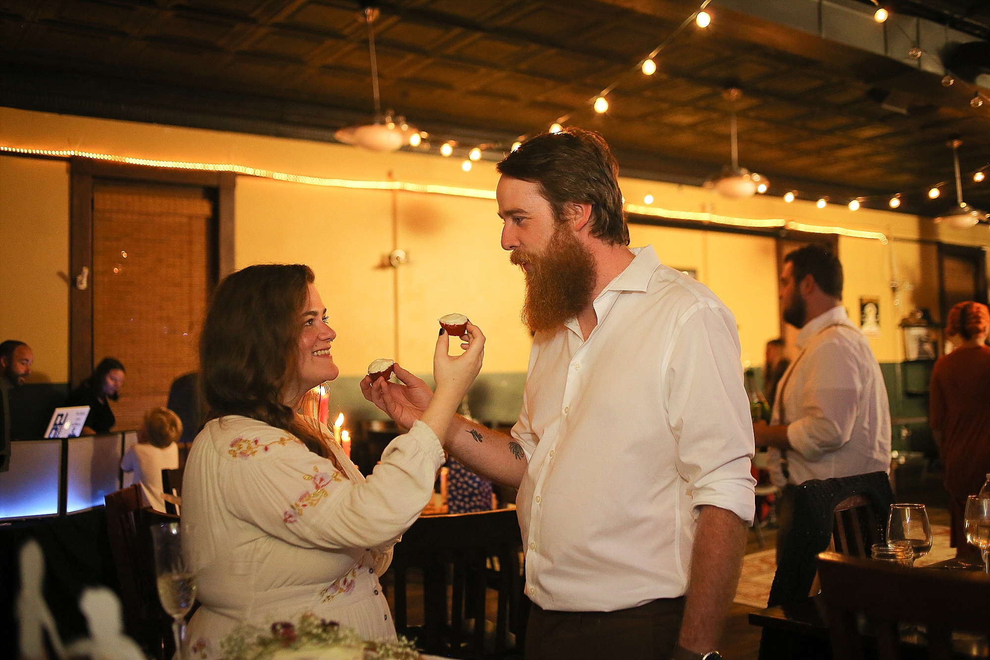 Marcus + Kayla's Radford Theater Wedding Photos, Eclectic Bohemian Style Wedding | Radford, Virginia Wedding Photographer Holly Cromer