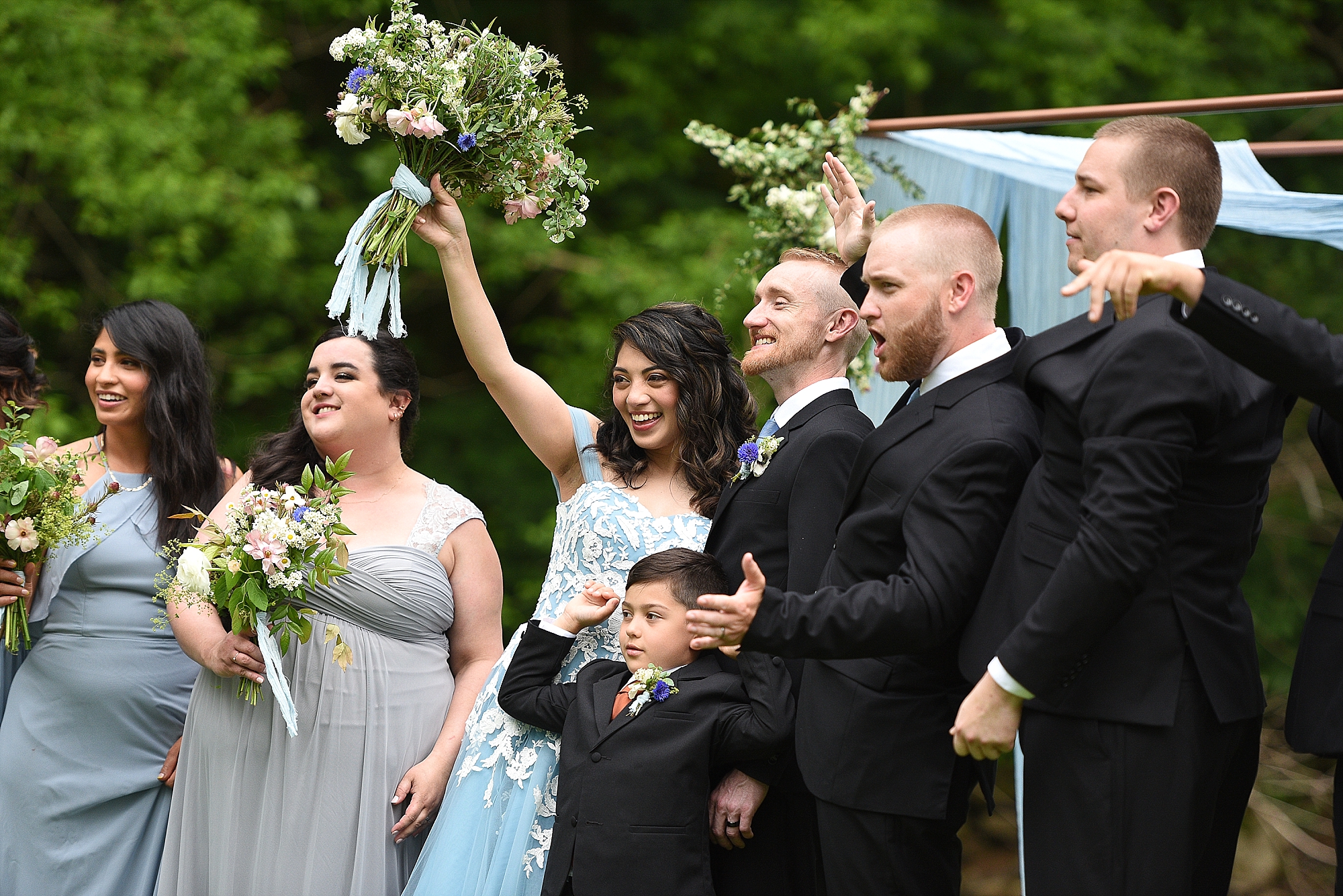 Mel + Taylor's Buckeye Farm Wedding | Blacksburg Wedding Photographer, Holly Cromer