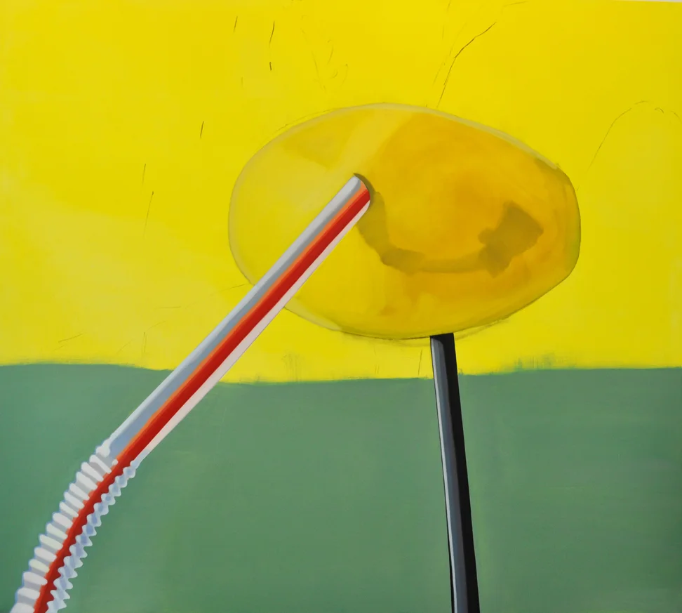 Untitled, 2011, Oil on canvas, 60 x 62 inches.