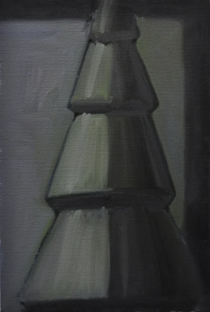 Tree, 2011, Oil on linen, 16 x 20 inches.