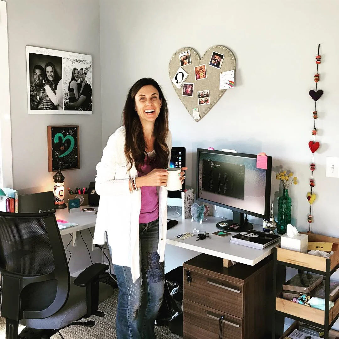 This is the story-telling room with Kathy Carlisle . Maybe your story is a possibility for someone else in this beautiful community. Let Kathy tell your brilliant story to celebrate who you are.