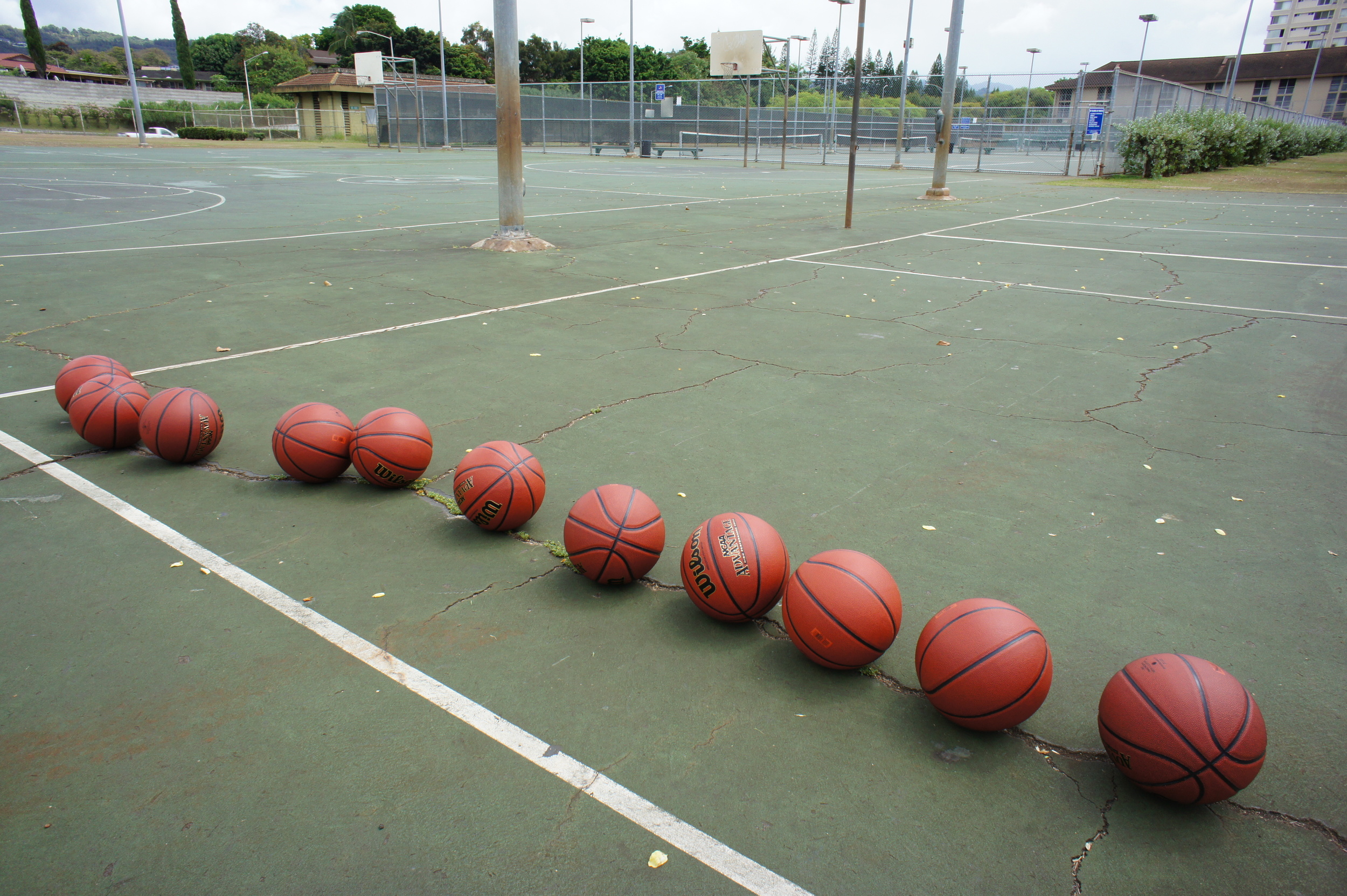 Basketballs to Pearl Ridge Elementary 2014 1.JPG