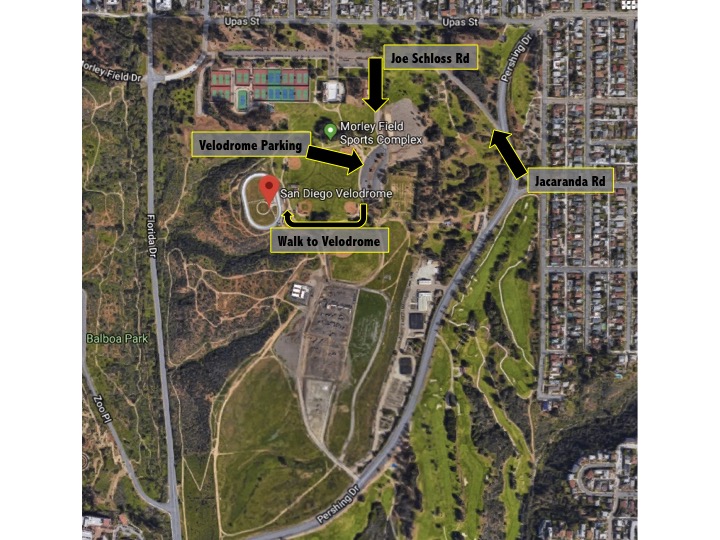 Velodrome Directions Joe Schloss Lot.jpg