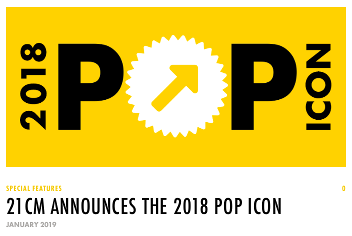 Winners - 21CM POP Organization of the year