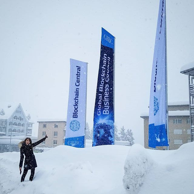 Getting ready to kick off an amazing week with the Global Blockchain Business Council in Davos during the Annual WEF meeting #BlockchainCentral #itsbeensnowinglikethisfor5days