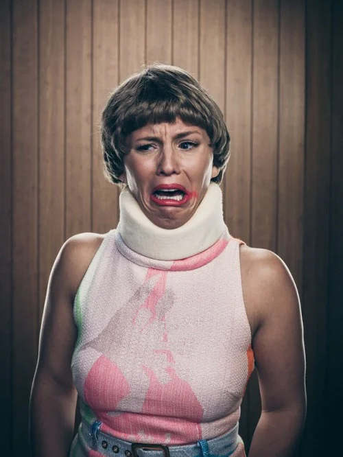  Photo by John Keatley  This is Sara’s real hair. The blonde is just a wig.  