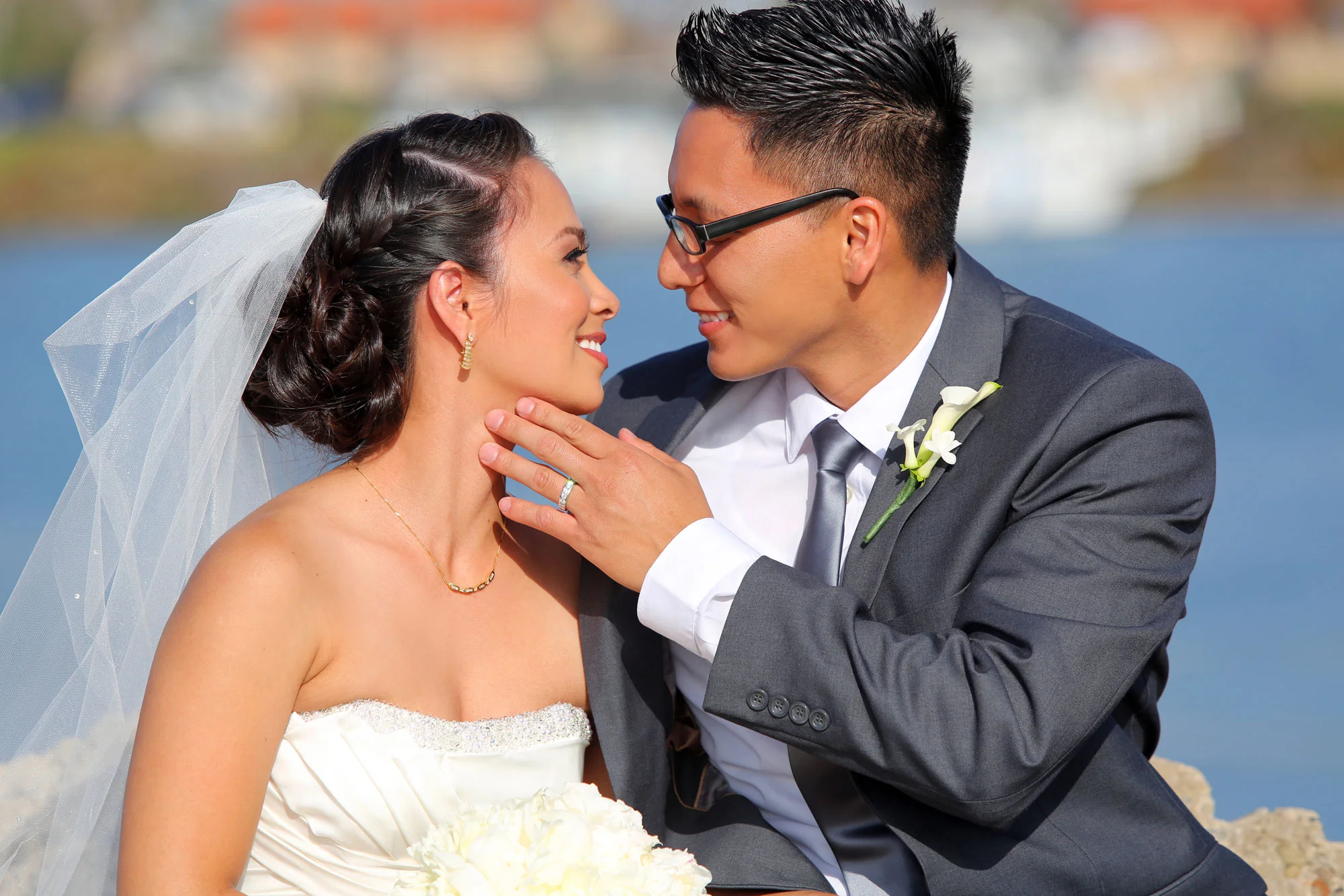 asian couple married
