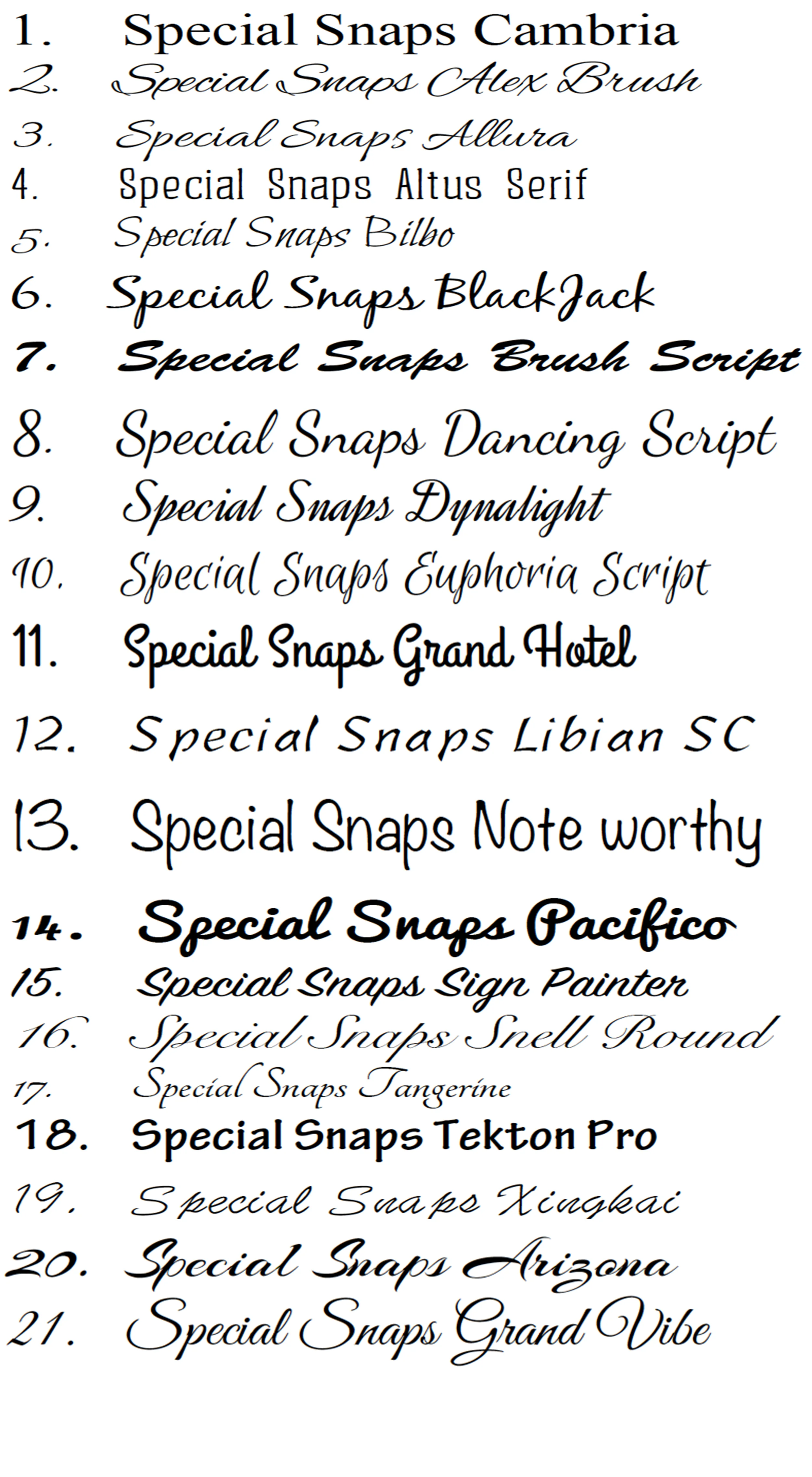Fonts Special Snaps Photo Booth Hire