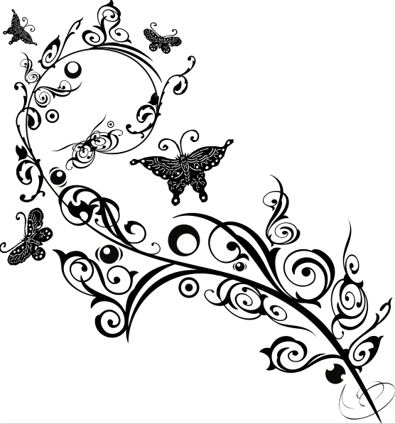 11. Black Butterflies