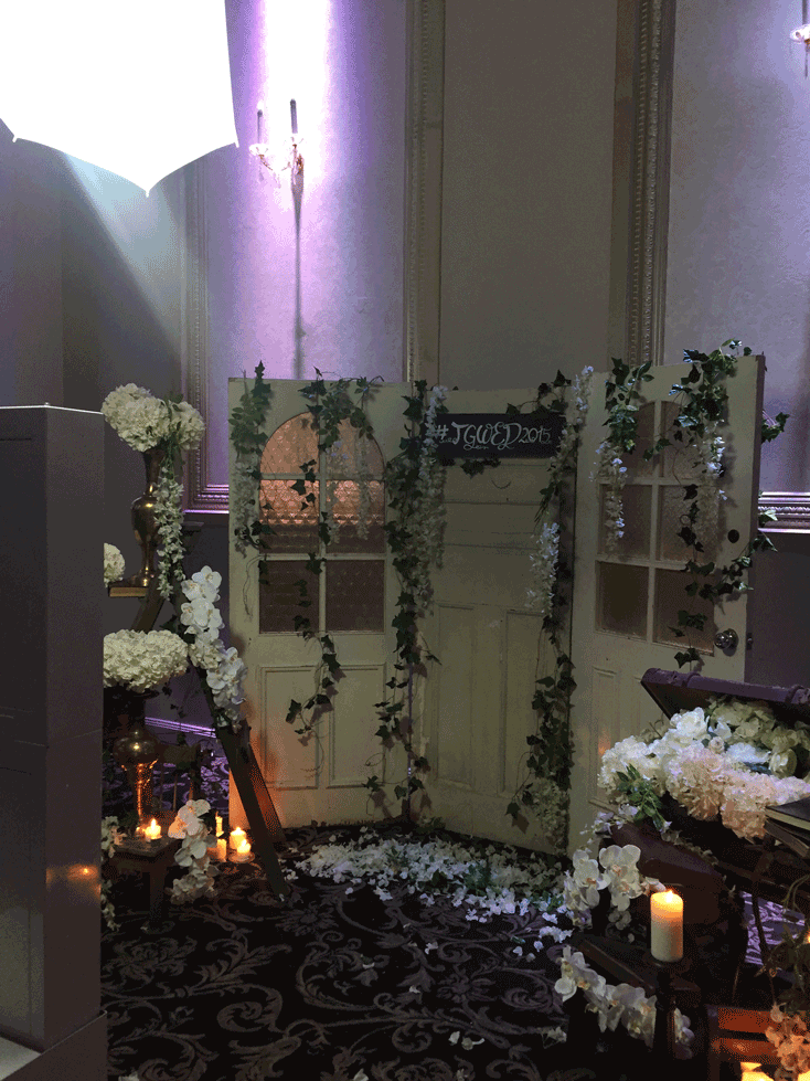 Door Back Drop Special Snaps Photo Booth