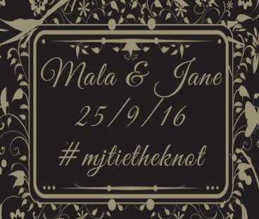 Wedding of Jane &amp; Mala    25th September 2016