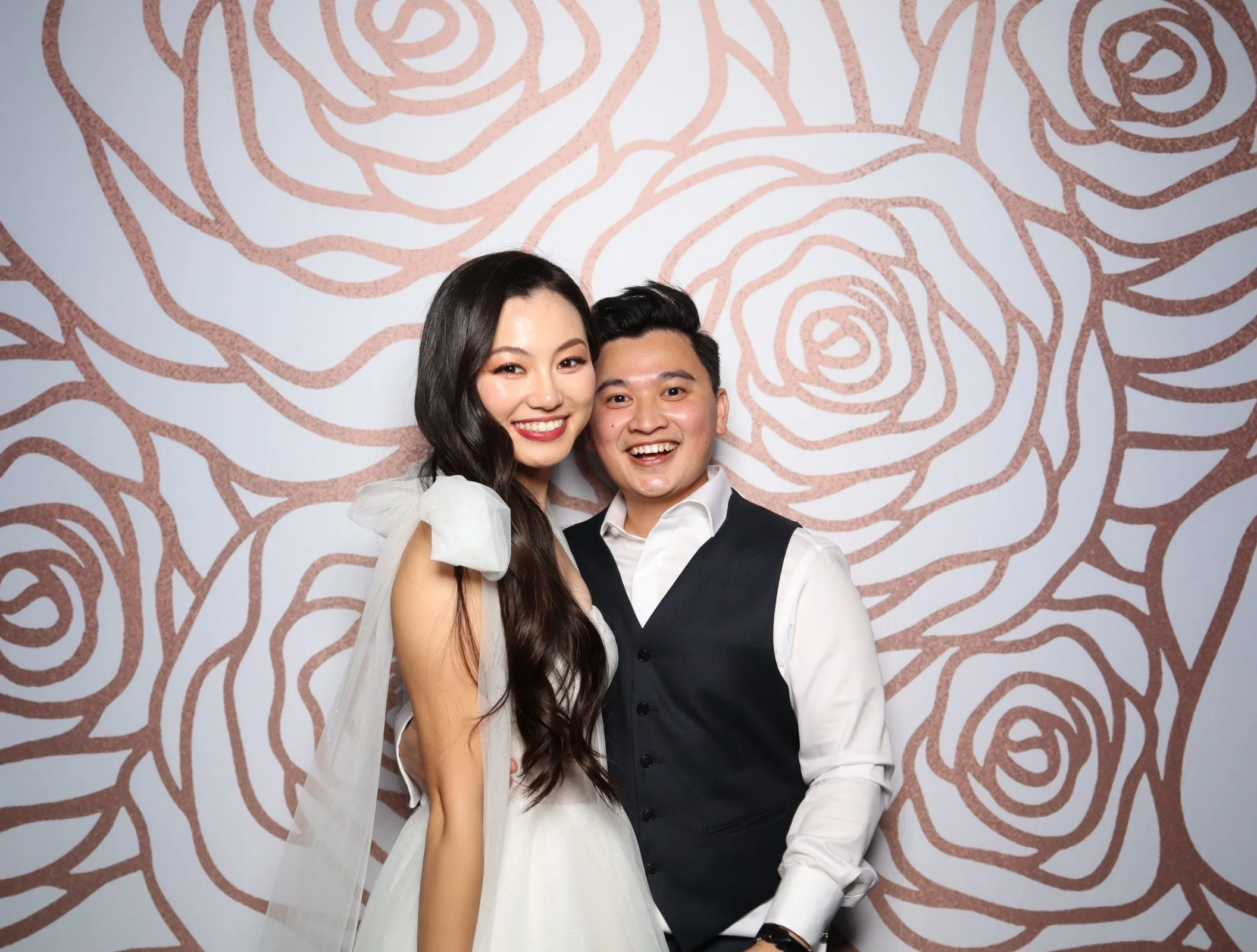 Lisa & Wilson Highline Wedding Photobooth Sydney