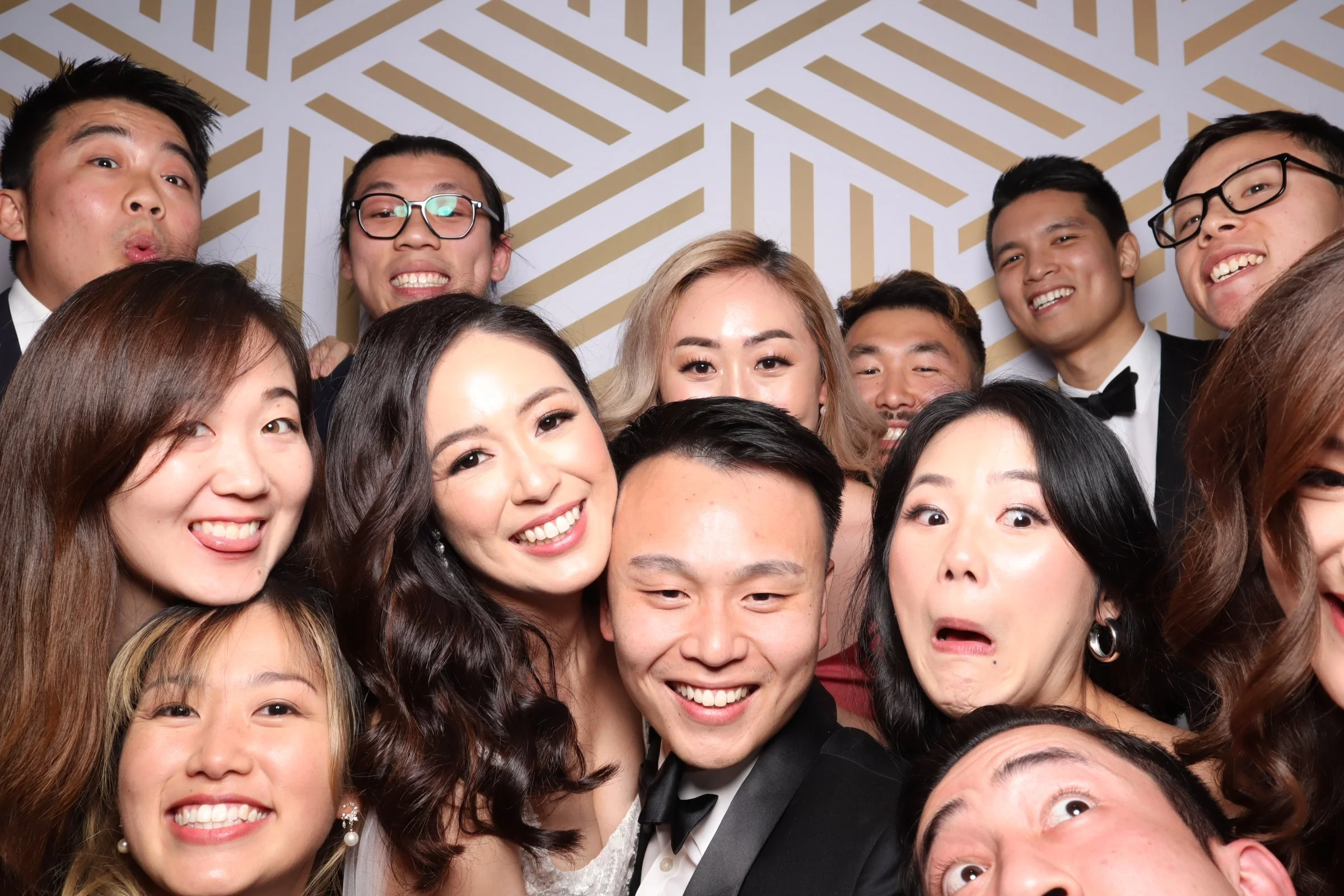 Eden & Danny Highline Wedding Photo booth Sydney