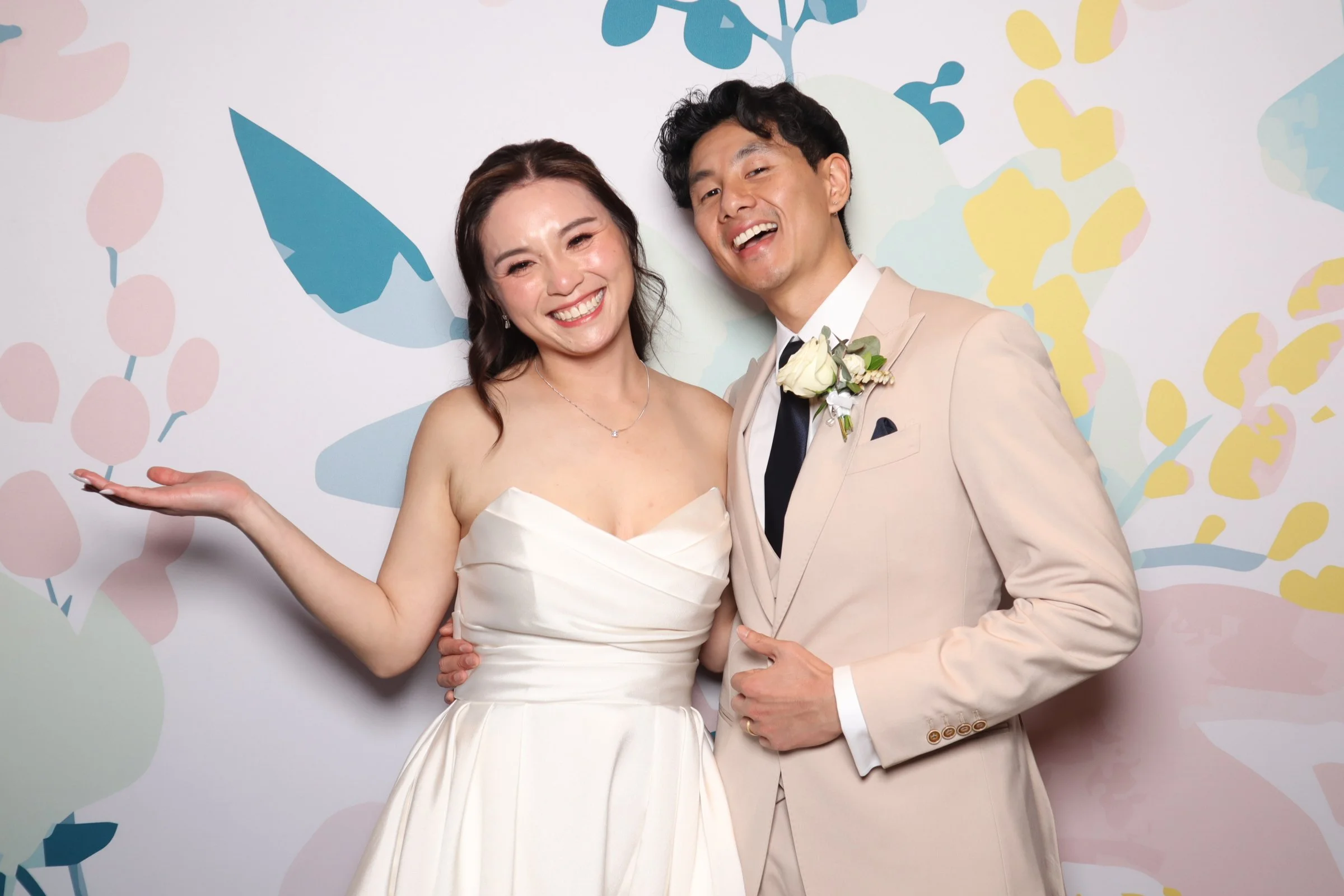 Aimy & Kevin The Highline Venue wedding photobooth hire @djnamsyd.JPG