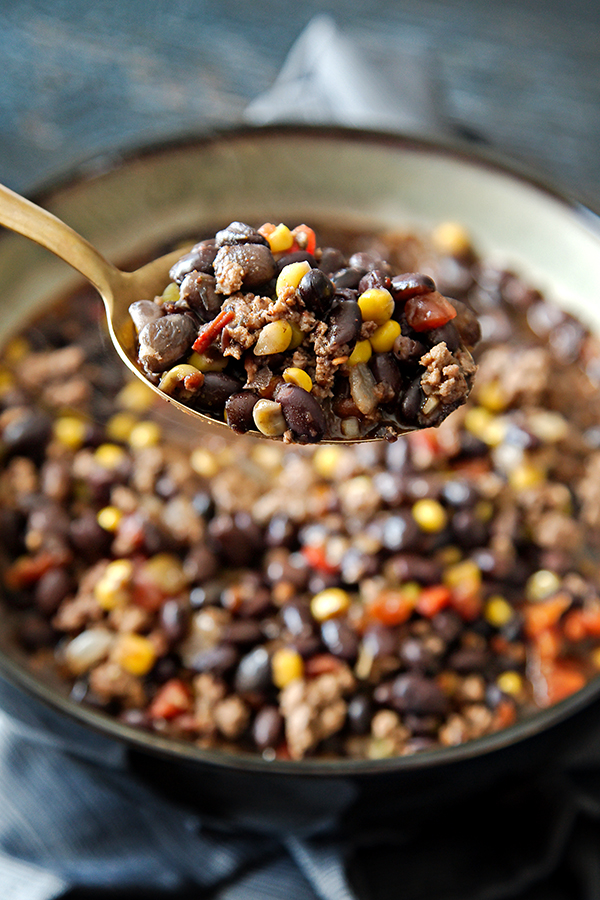 Black Bean and Corn Chili | Not Starving Yet