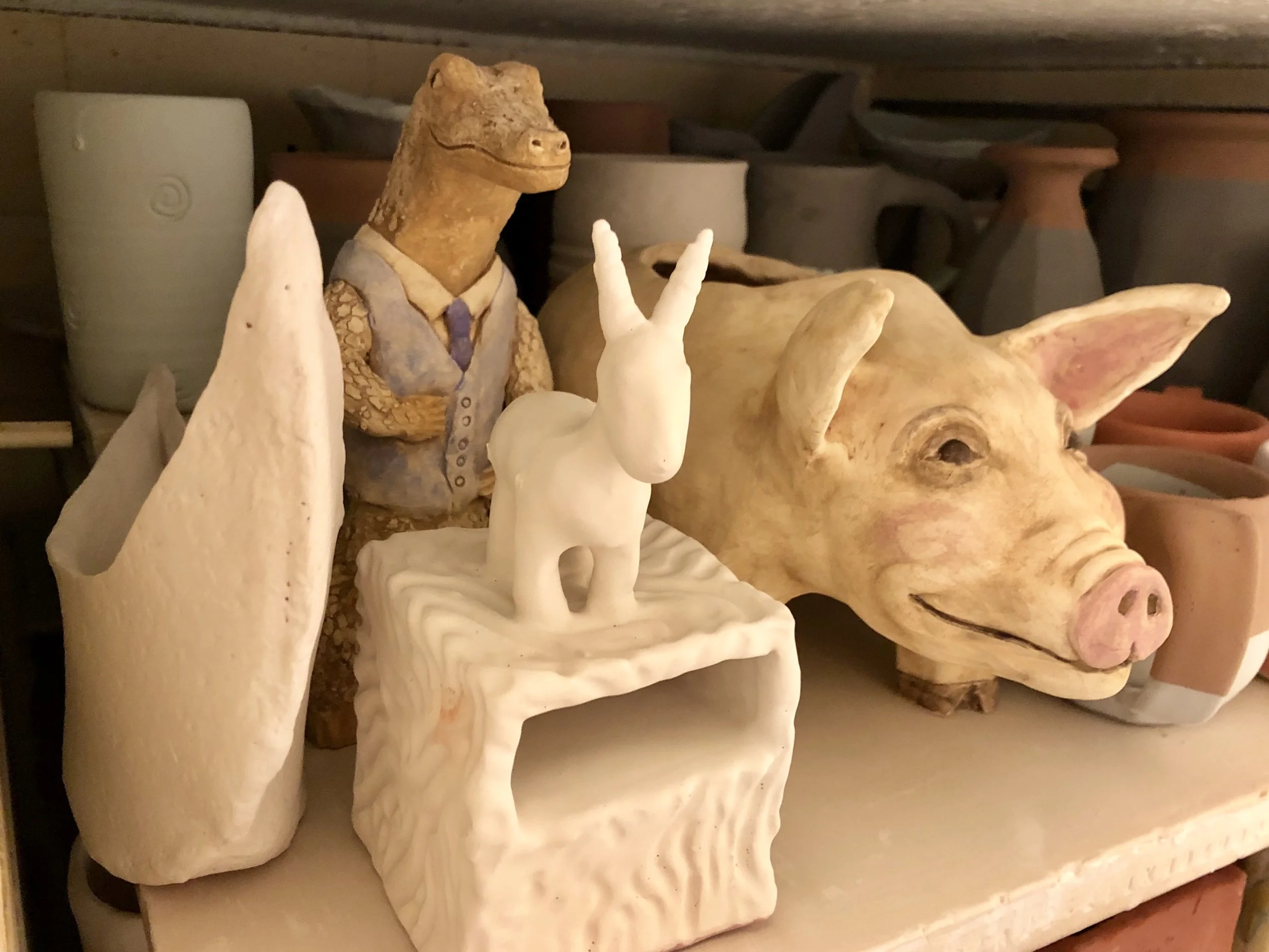 Hand-Building Class Session, December 7th, 9th, 14th and 16th