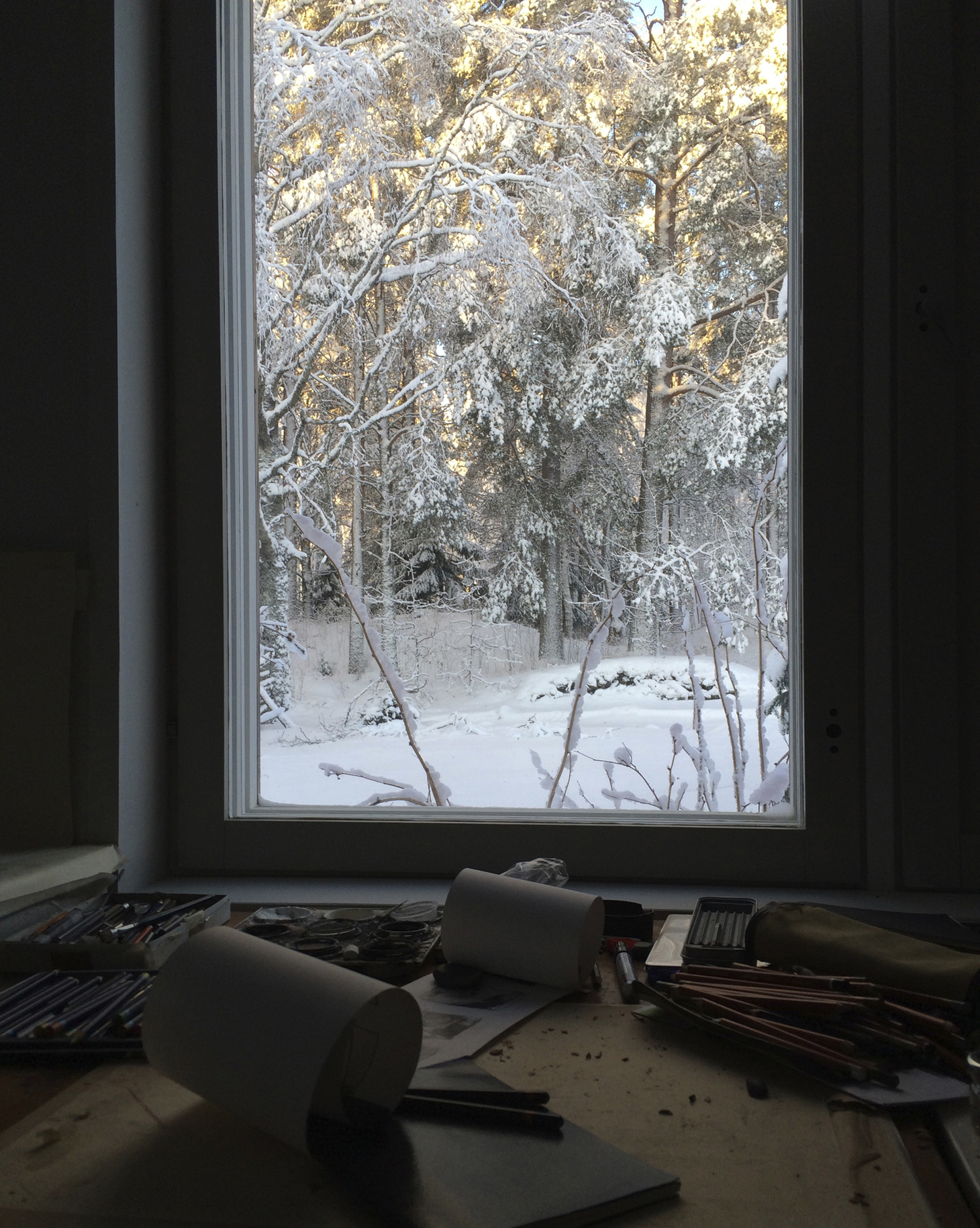 Koli: Studio window