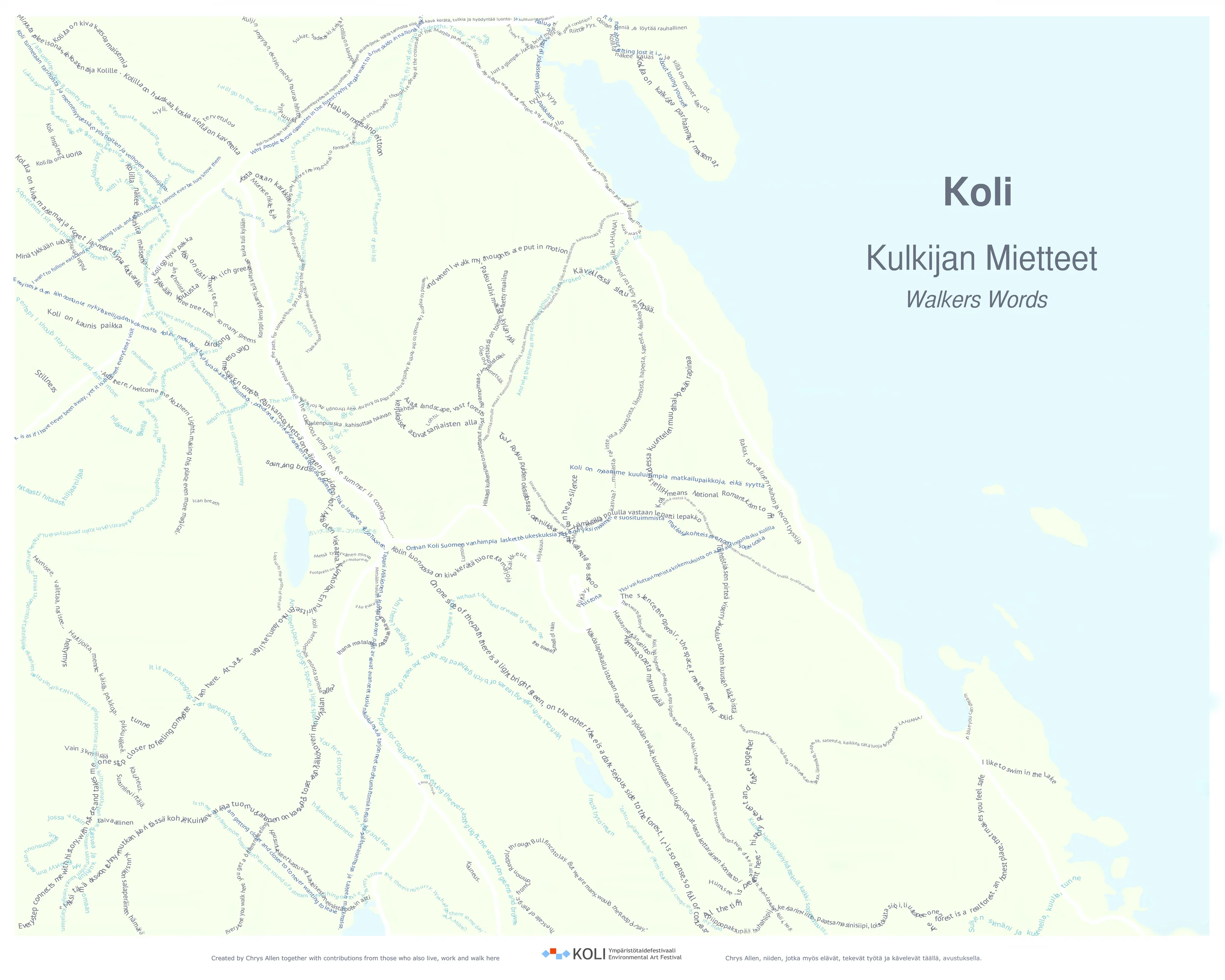 Kulkijan Mietteet (walkers words)