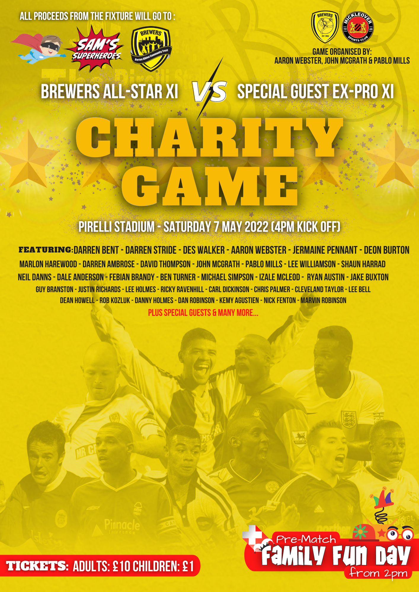 Mareo reaccionar Proceso Ex Burton Albion and Derby County stars sign up for charity match in memory  of youngster Sam Liew — Penguin PR | PR Agency Nottingham, Derby And The  Midlands