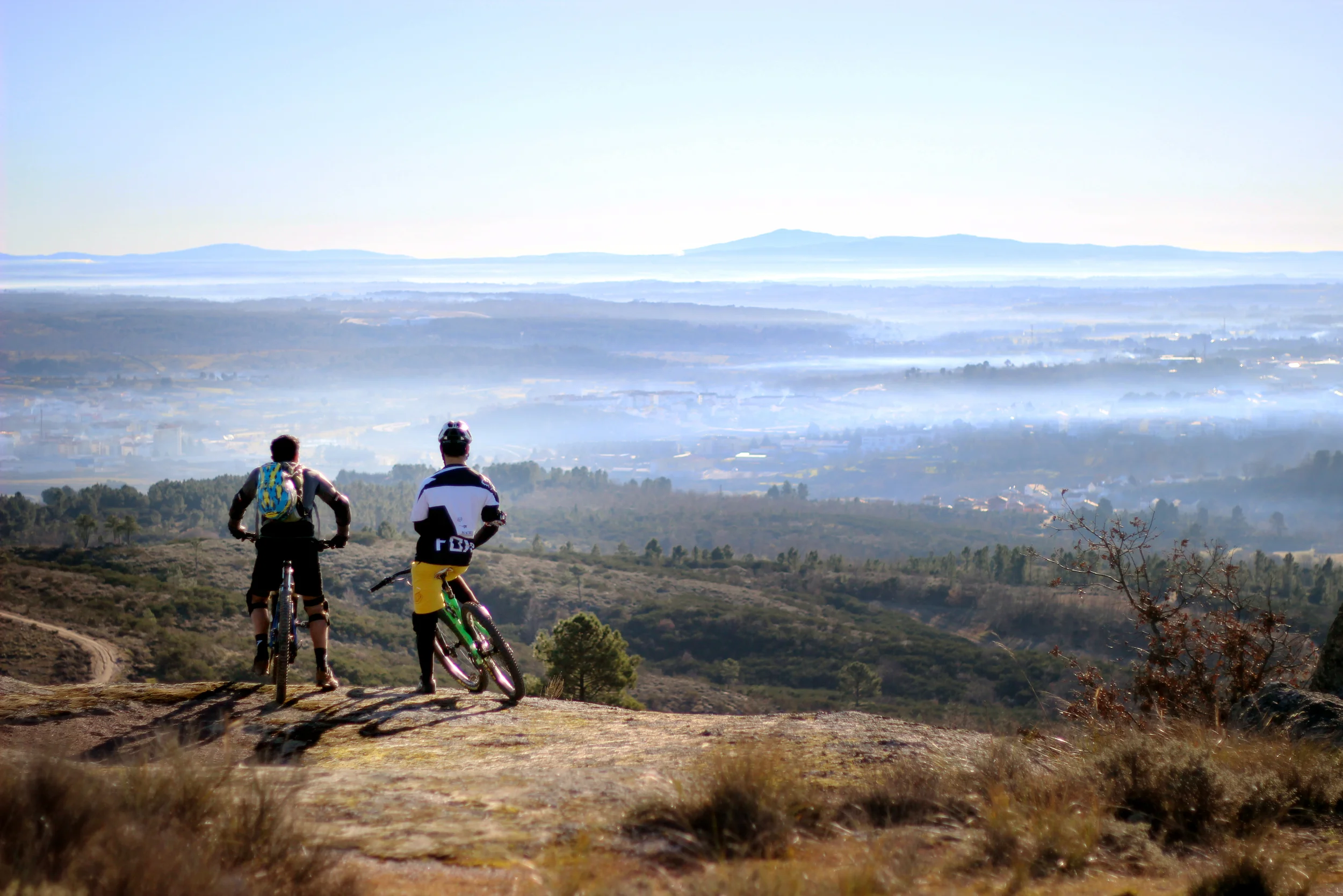 Flowy trails of Guarda