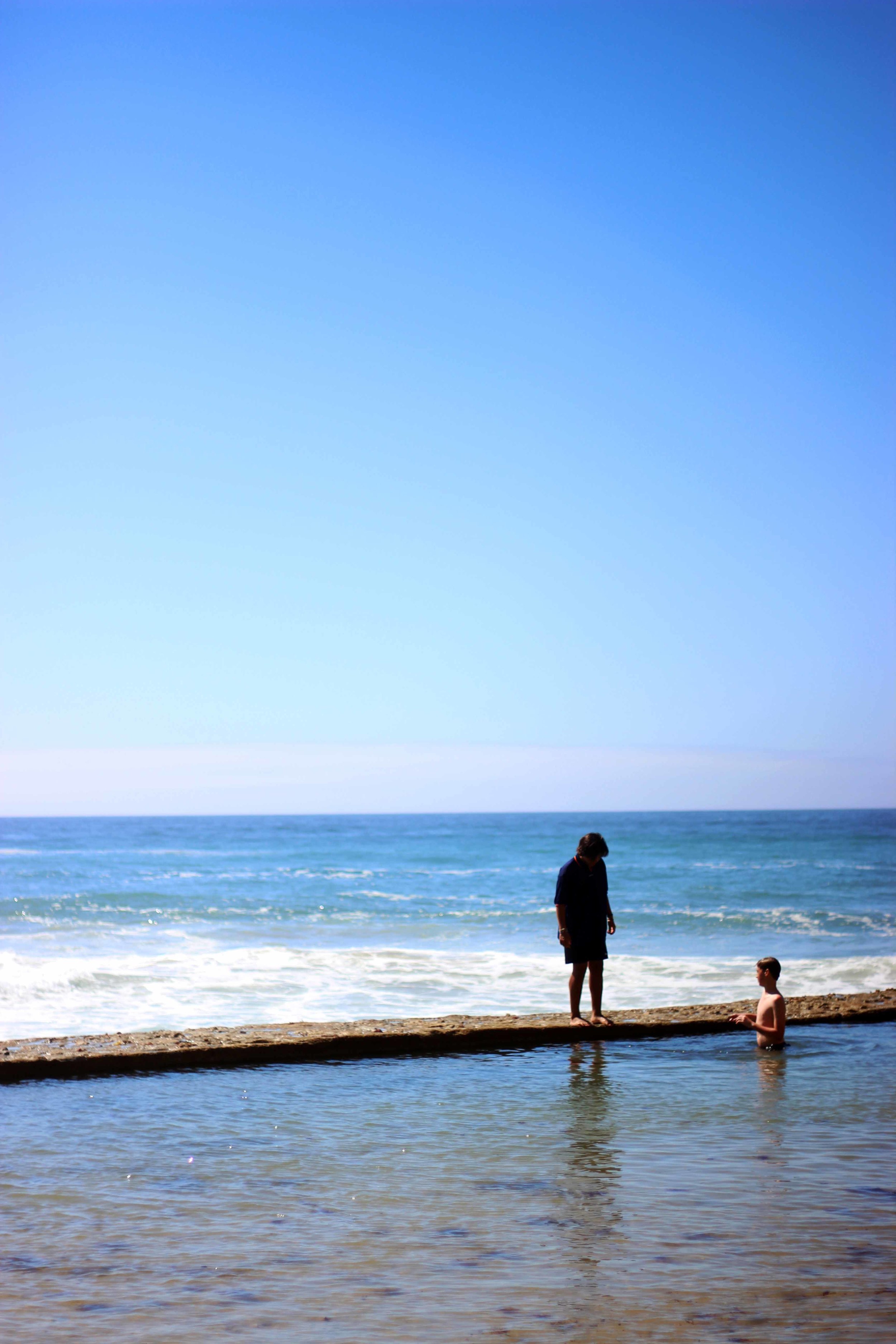 natural swimming pool without waves? WE are in!