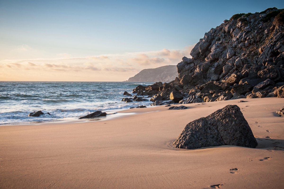 Evening mood on the west coast of Portugal