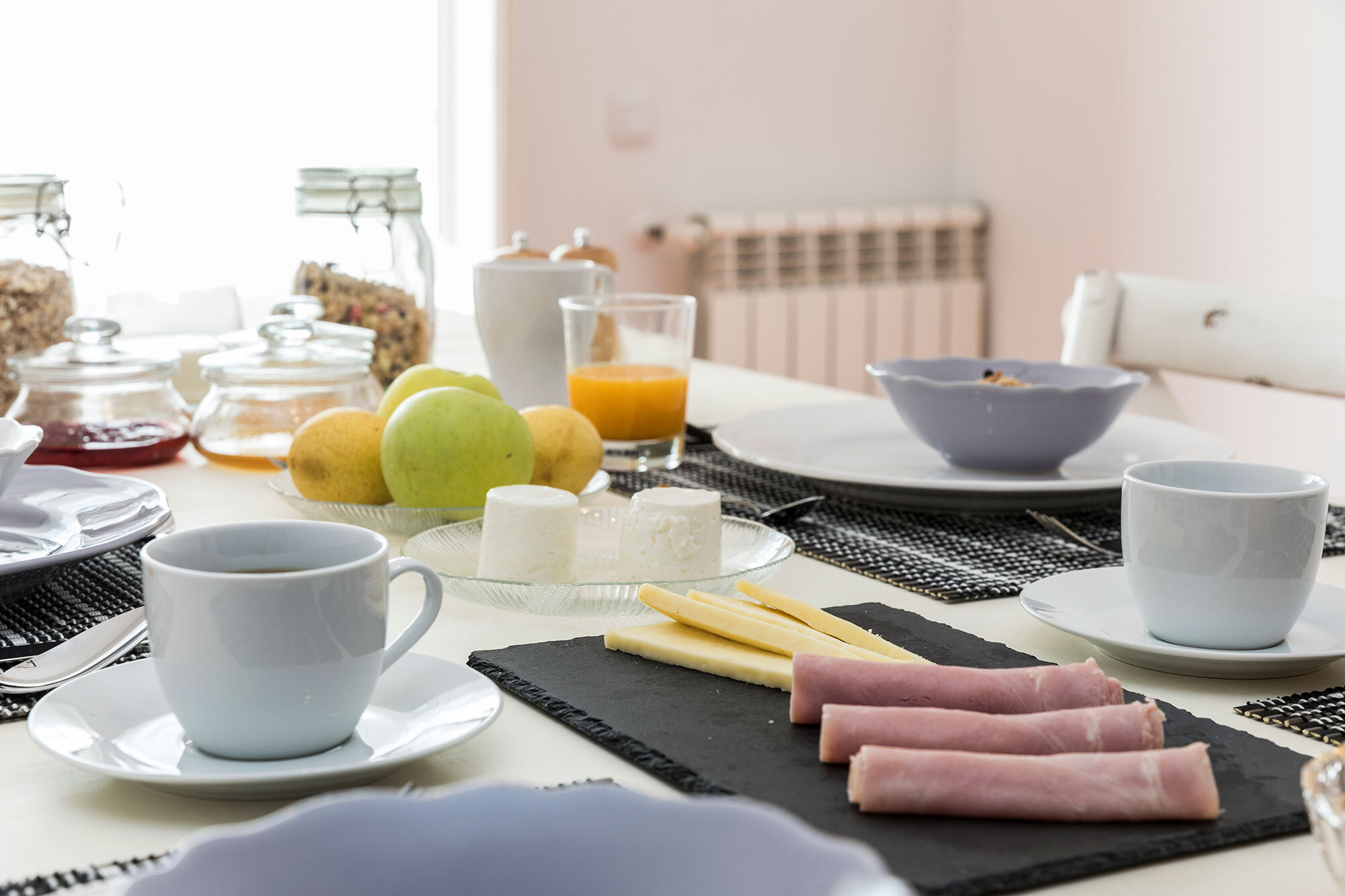 Breakfast offers a large choice of fresh local products. We cover special needs, please mention in advance