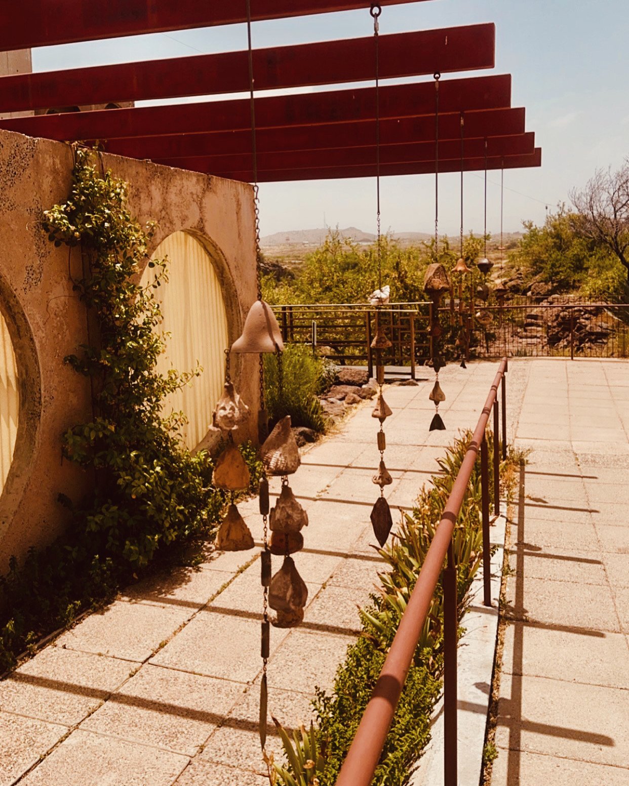 Arcosanti Entry