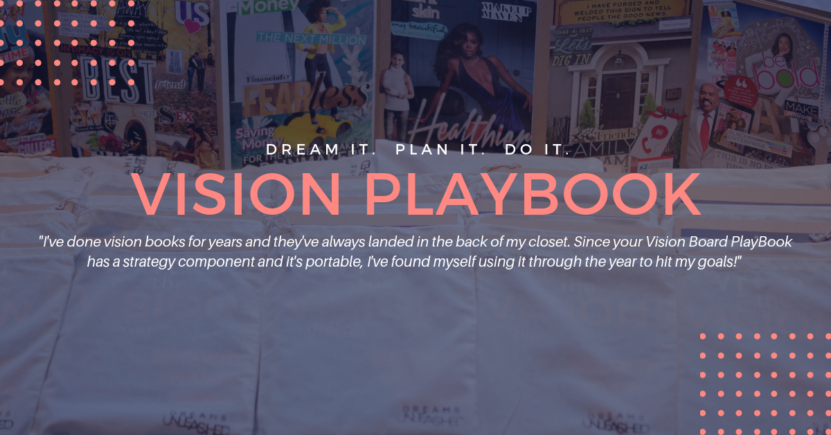 Creating a Vision Board  Creating a vision board, Vision board book,  Portable vision board