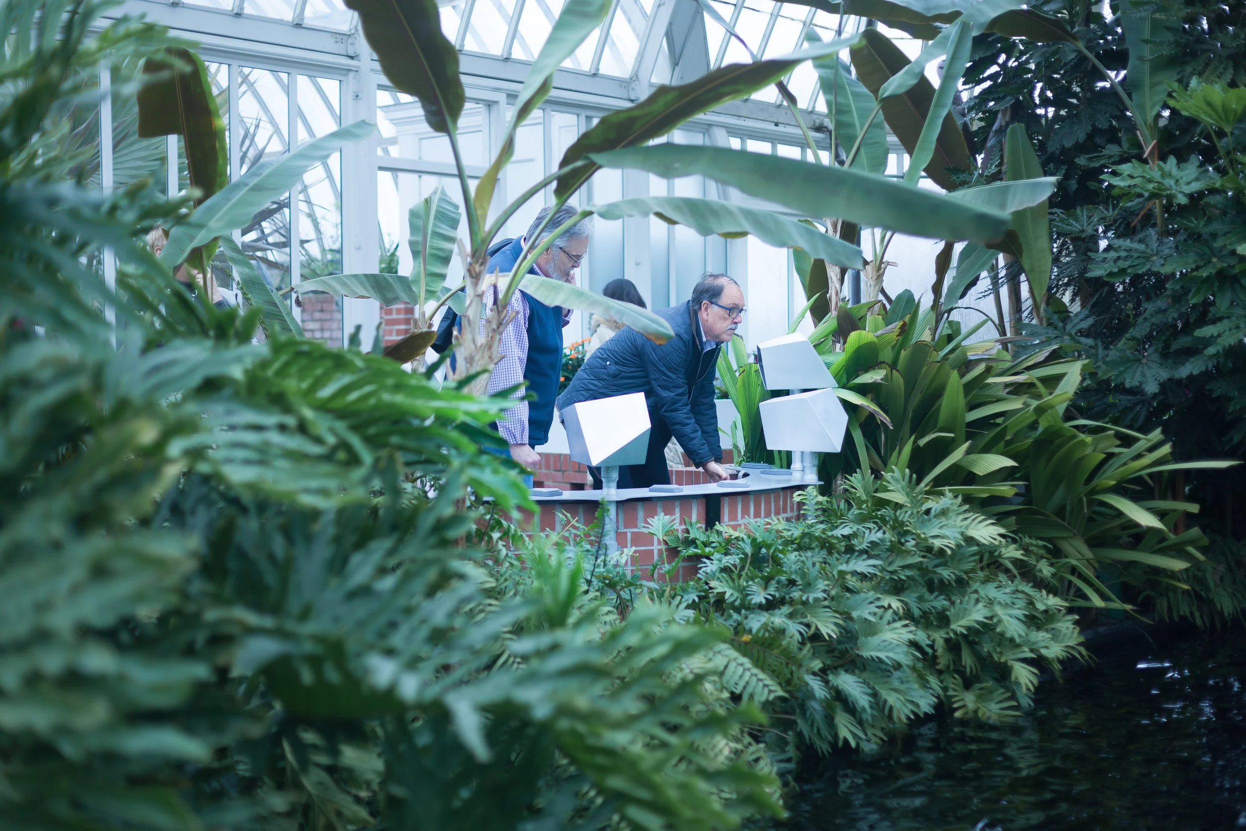 Adult visitors enjoy exploring the piece just as much as children.