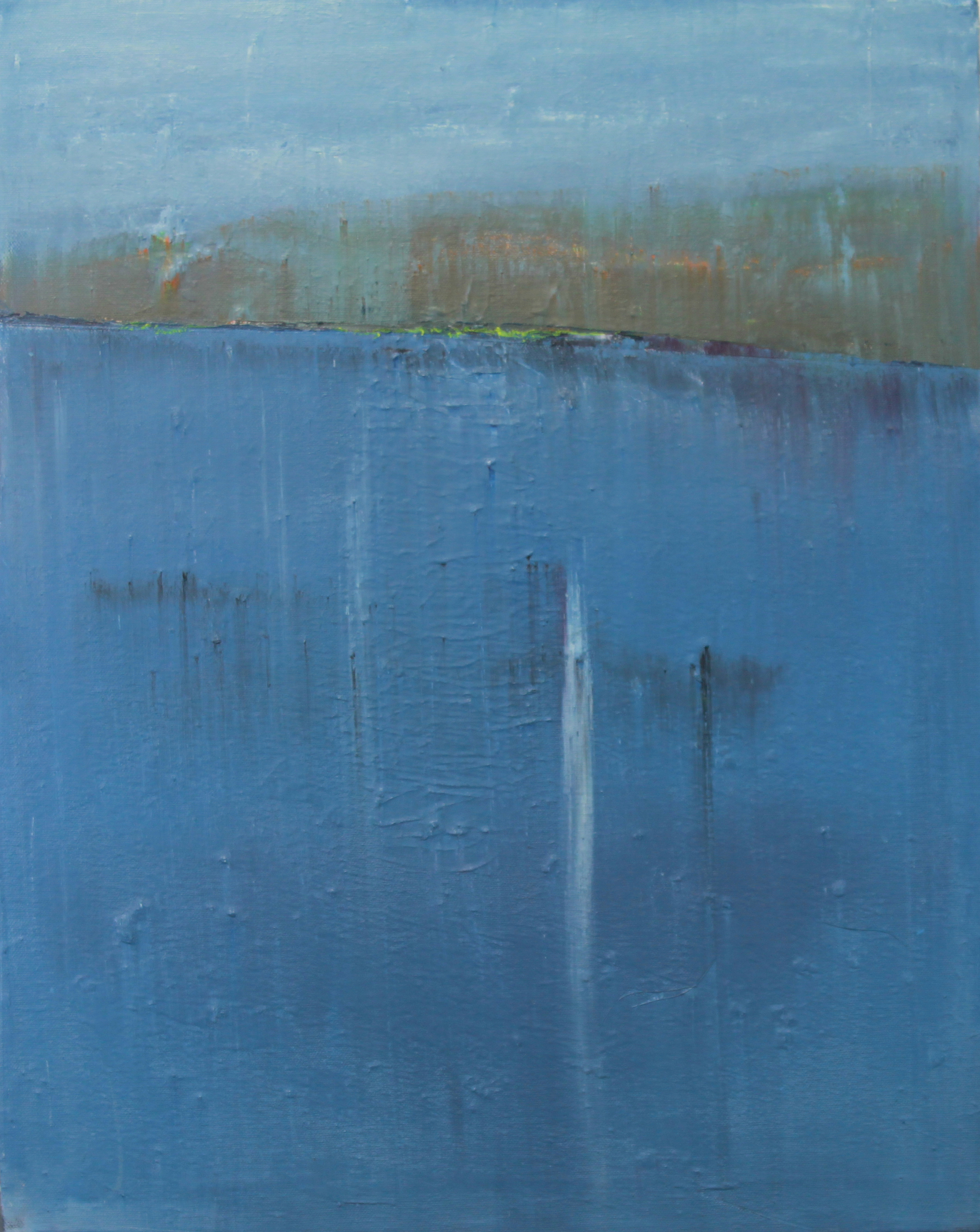 Arrival - 36" x 18" - SOLD (prints available)