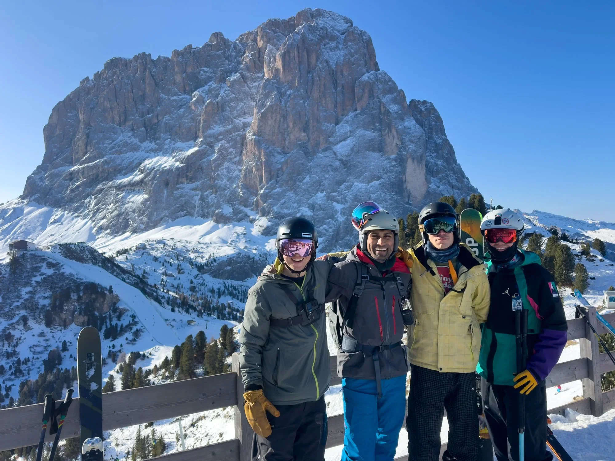 Dolomites skiing, Venice day trip - trip notes
