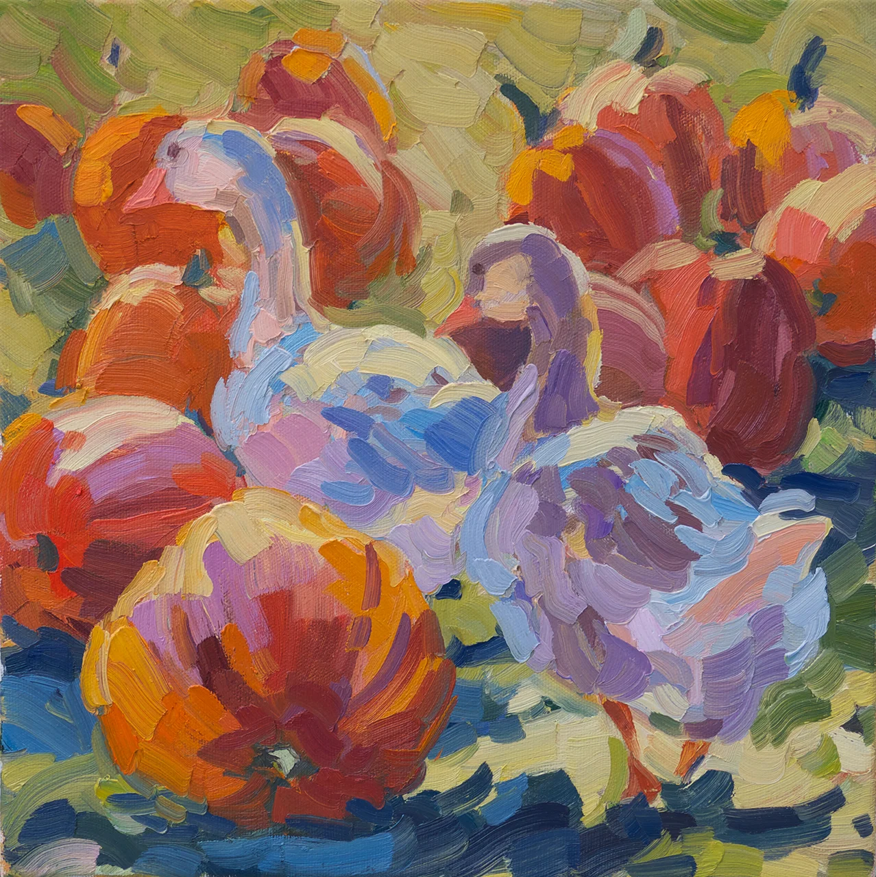 Geese & Pumpkins