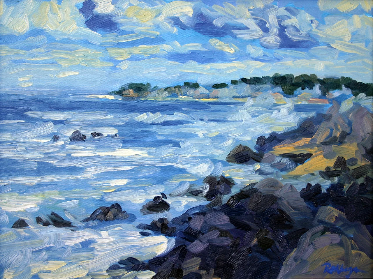 Windy Day on the Seacoast