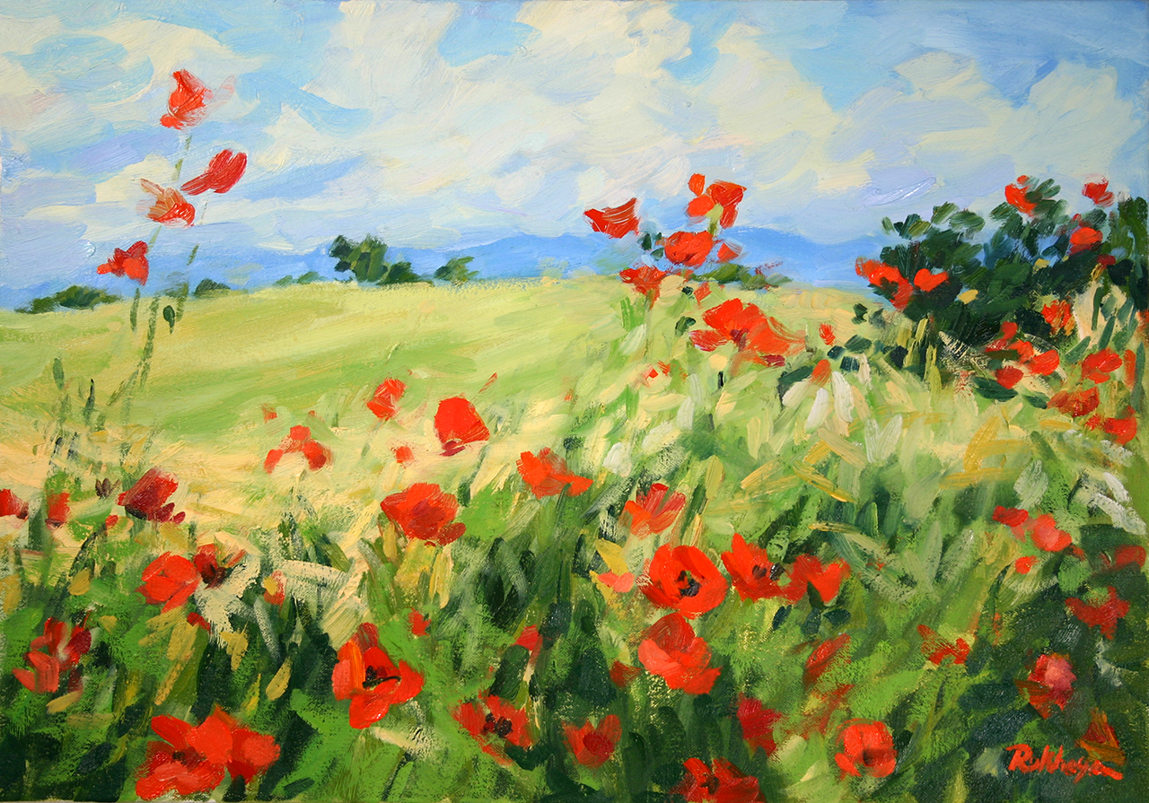 Summer Day Poppies
