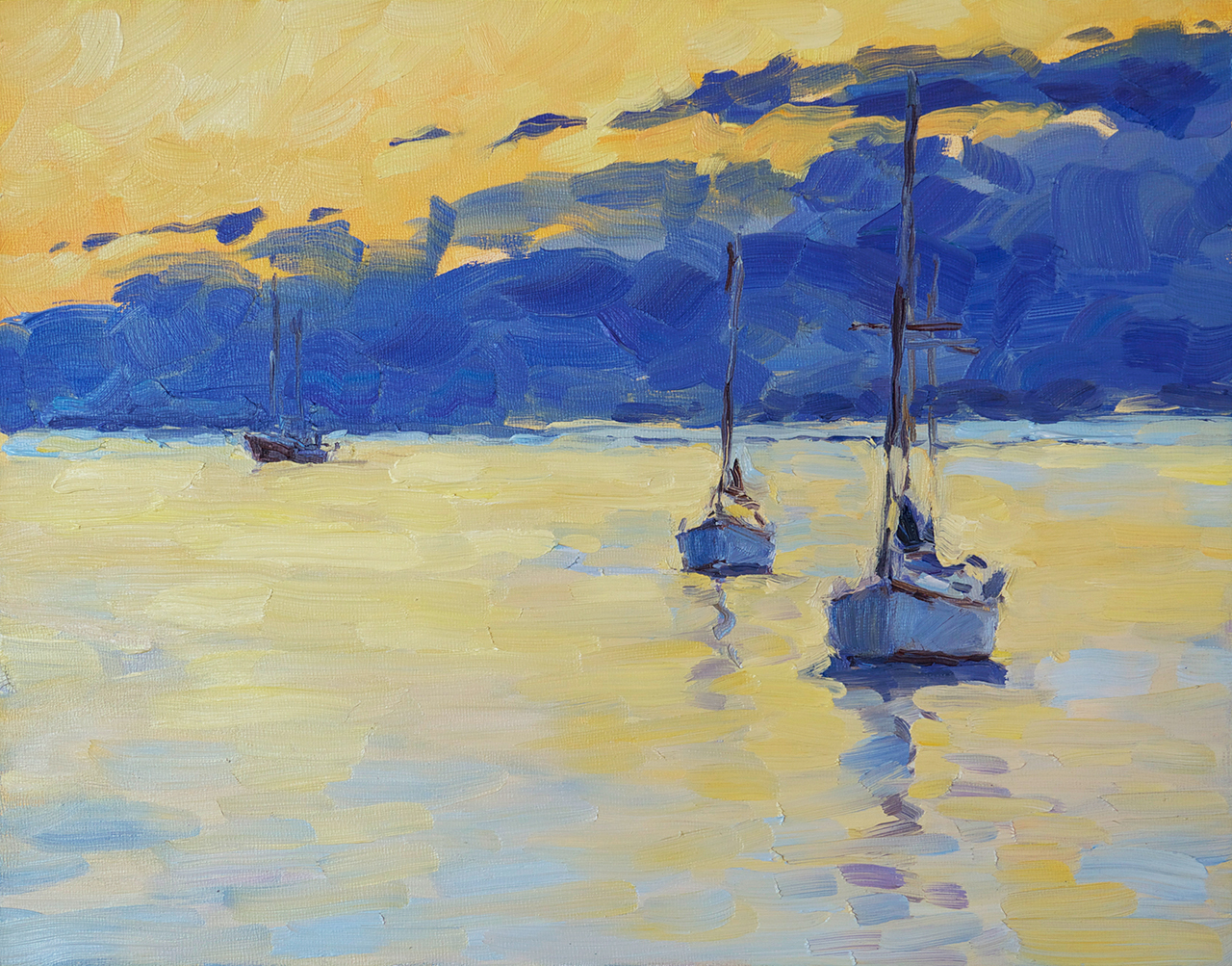 Boats at Dusk