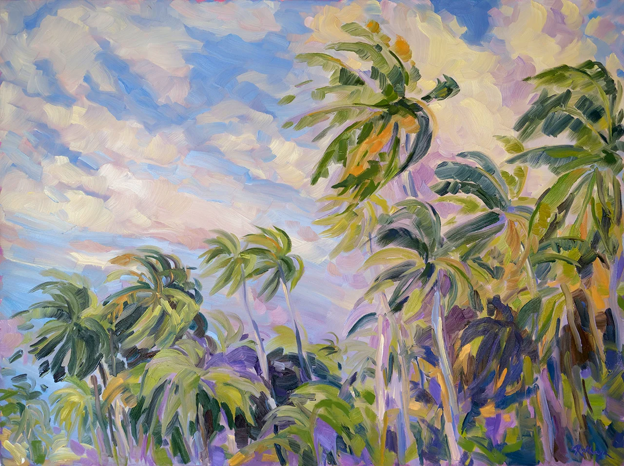 Palm Forest, Moorea
