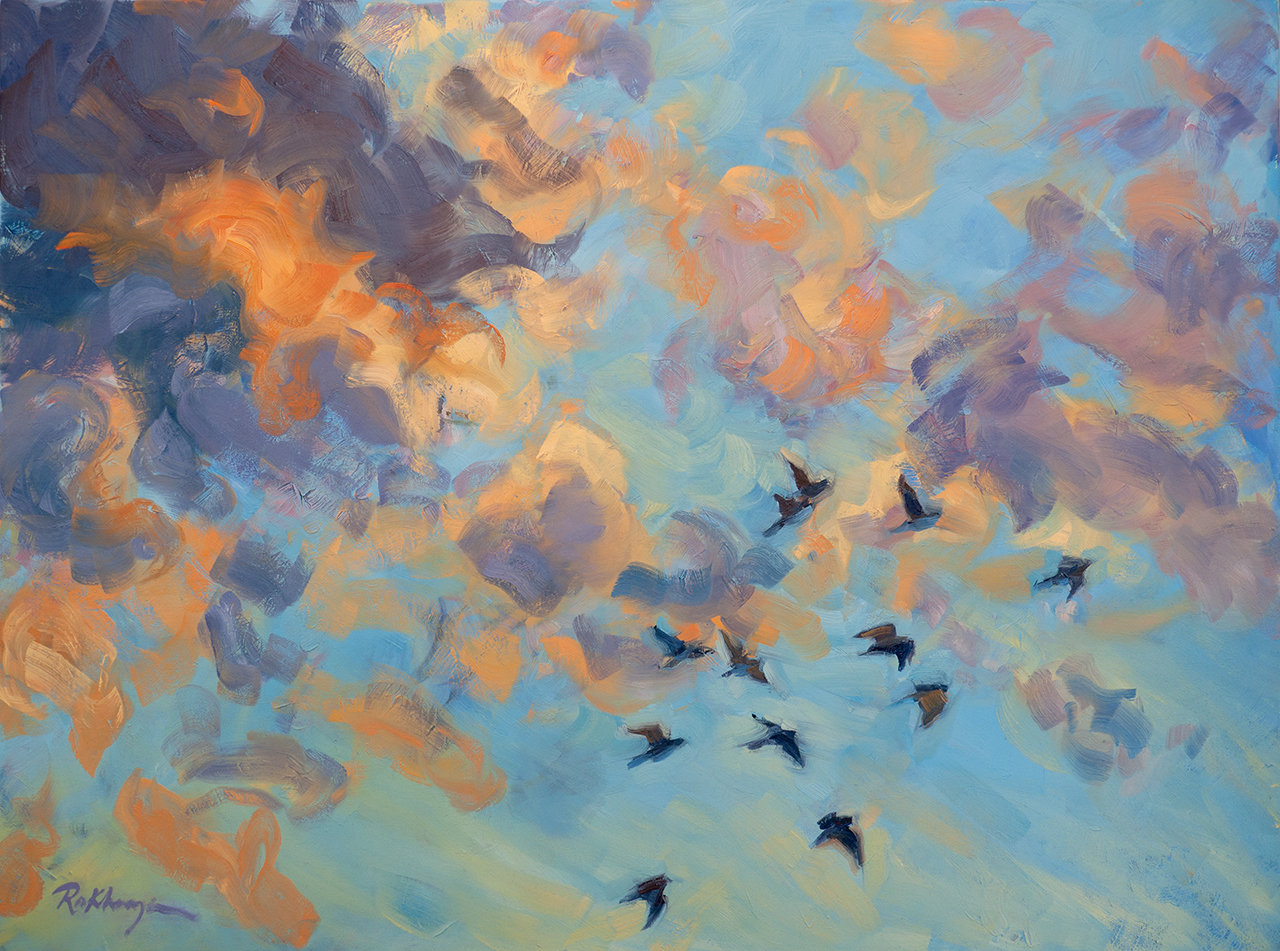 Birds in the Clouds