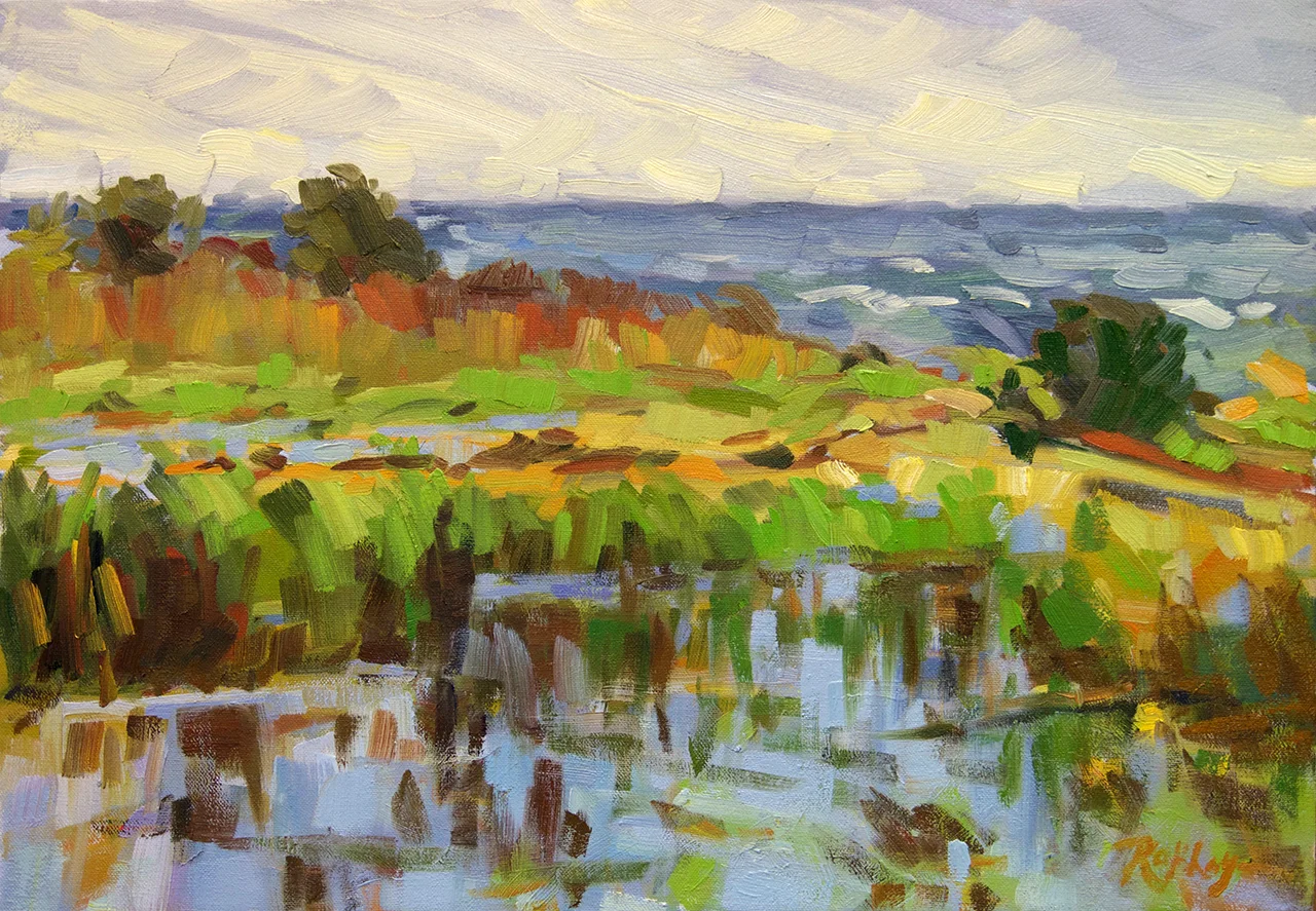 Marsh After the Rain