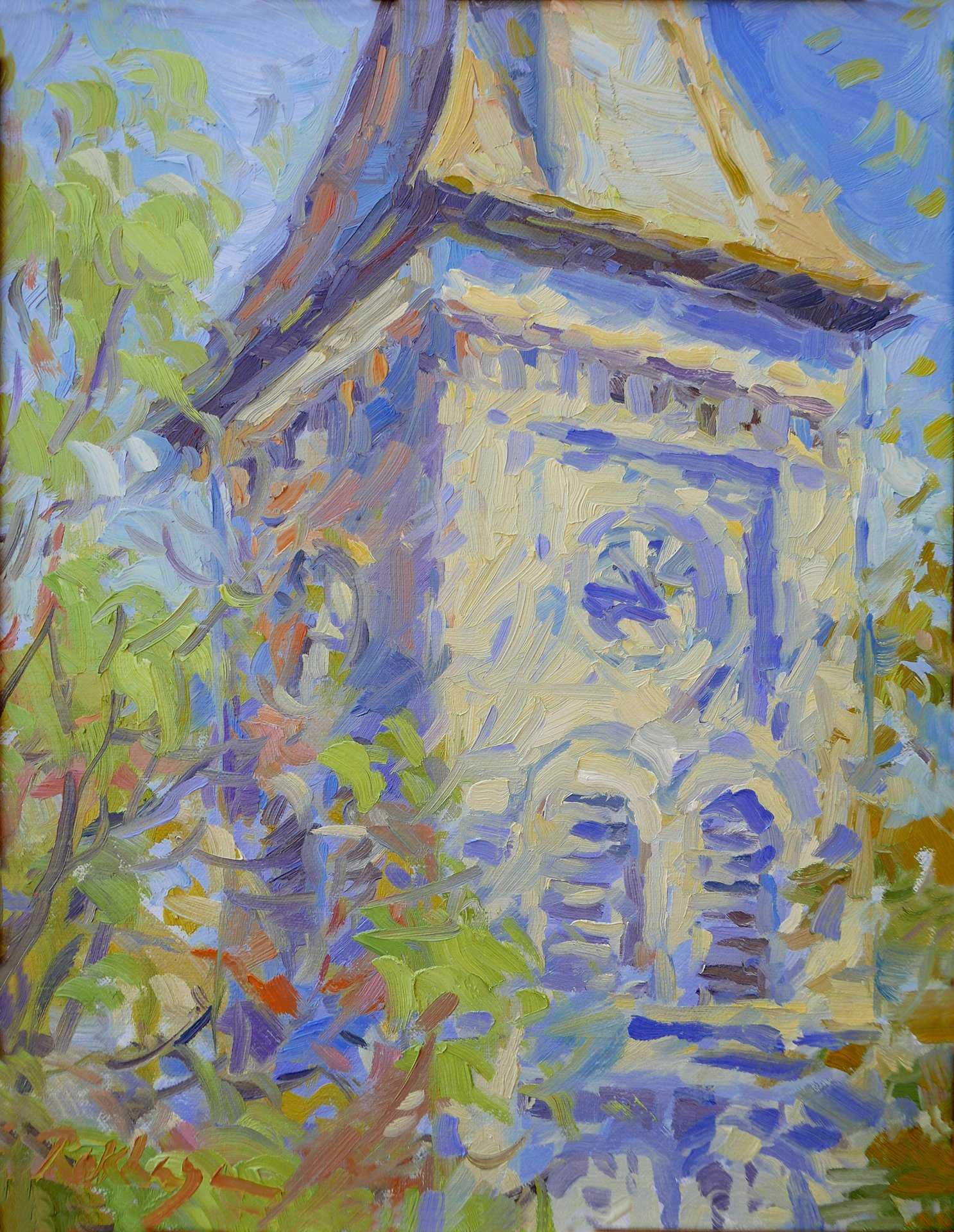 Steeple (Augusta Plein Air '23 Judge's Choice)