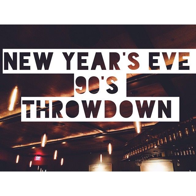 It's going down at Alibi on NYE with a sweet 90's party.
We're talkin' throwback cocktails & shooters like:
Sex On The Beach
Malibu Bay Breeze
Madras
B52
Kamikaze
All your favorite 90's jamz (don't front like you don't know the words to every N*Sync song)
Plus Chego & Kogi BBQ being served out of our kitchen. All of this = guaranteed DOPENESS.