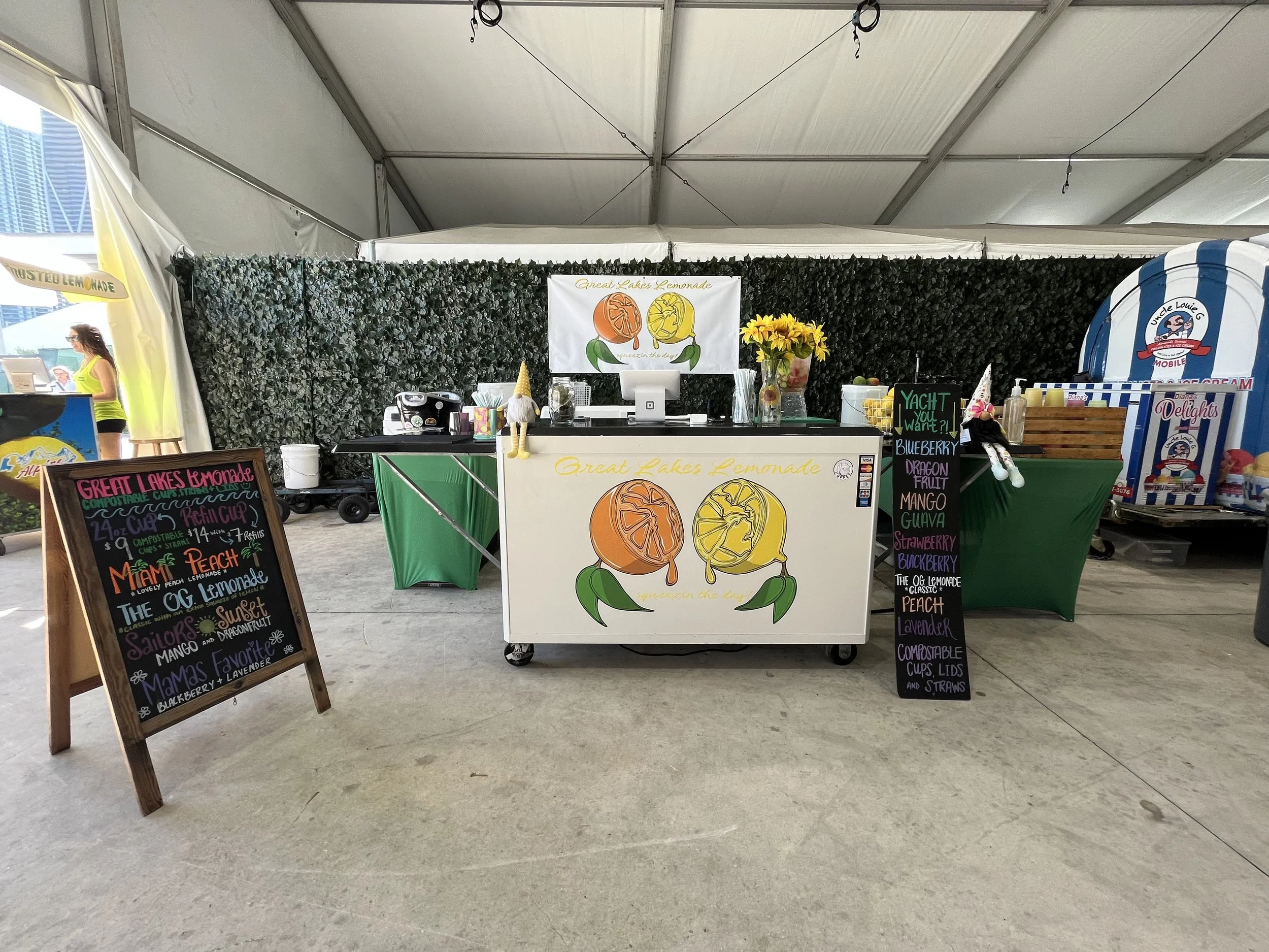 Great Lakes Lemonade Vendor Booth