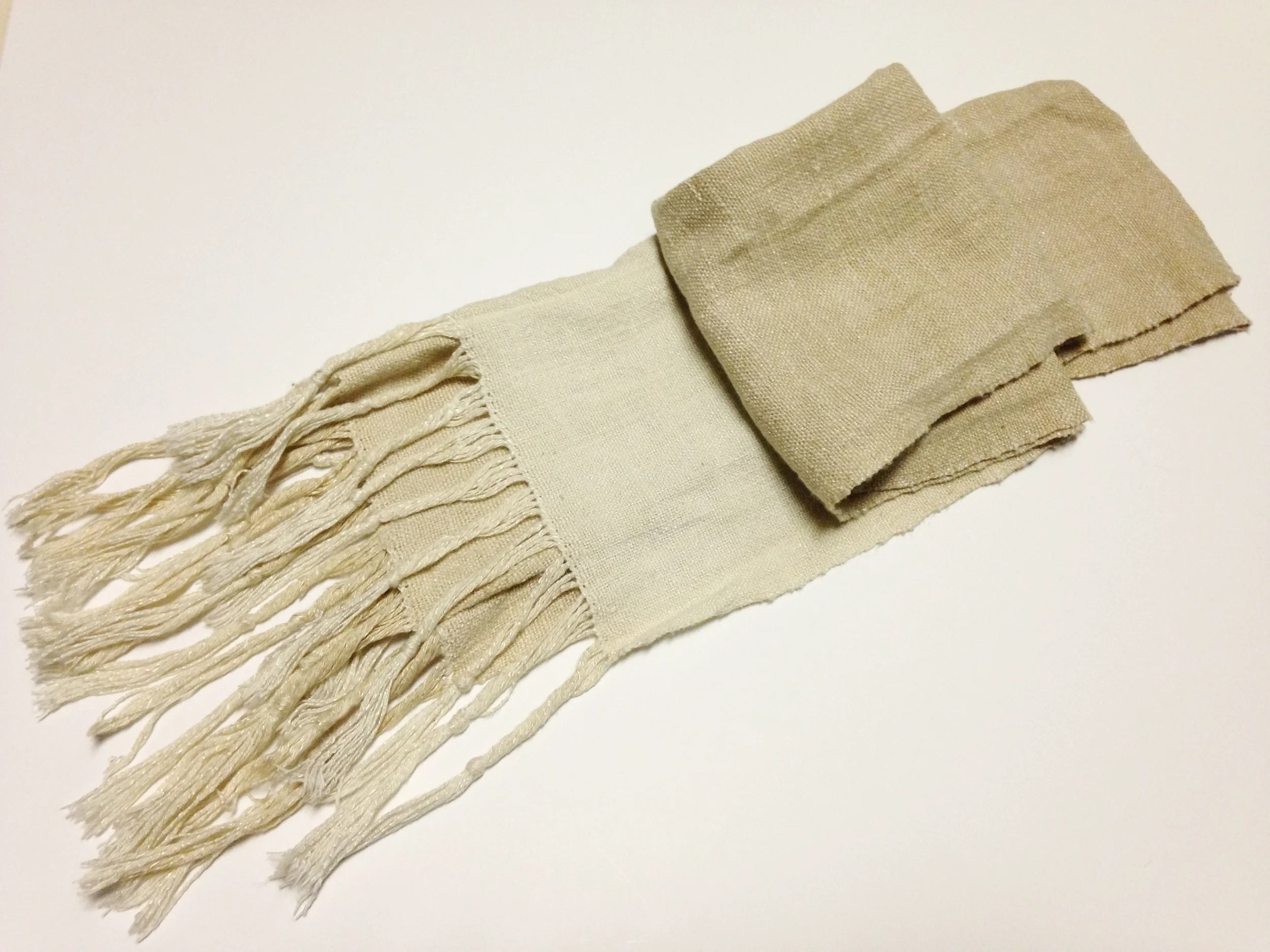 hand woven scarf
