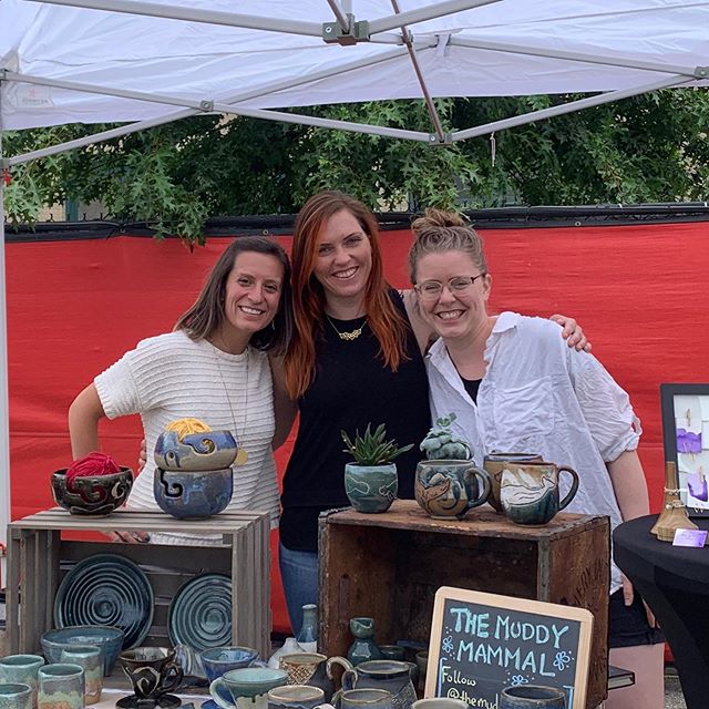 Come see us @sowaboston! We&rsquo;re at the corner of Thayer and Albany! @themuddymammal @foster_and_feed #sowaboston #teacherlife #bostonmakers #sideproject #elegantrobots #elegant #robot #handmade