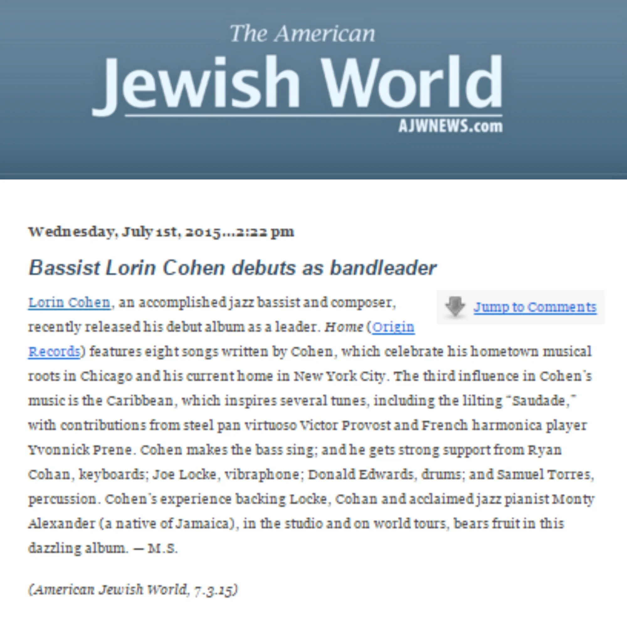 American Jewish World