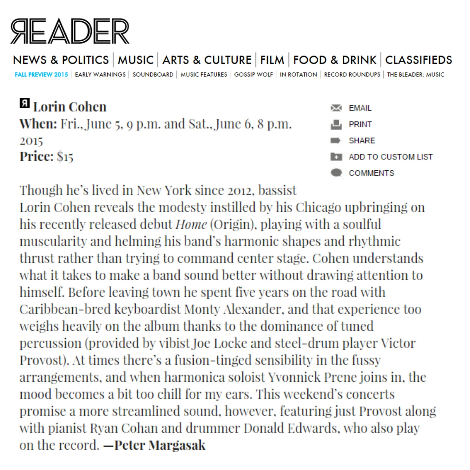 Chicago Reader