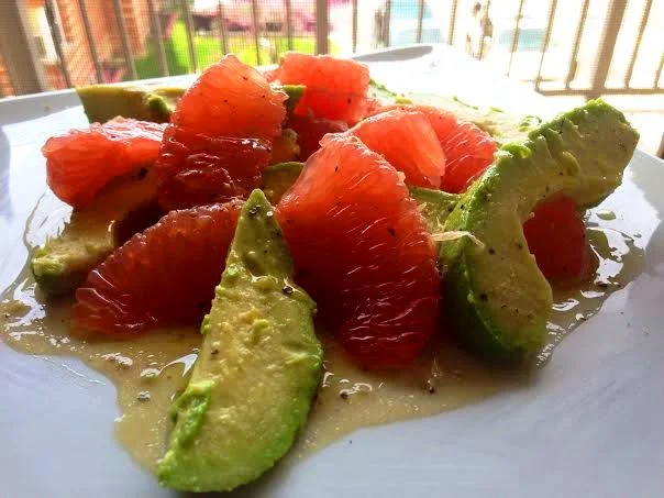 Grapefruit & Avocado Salad