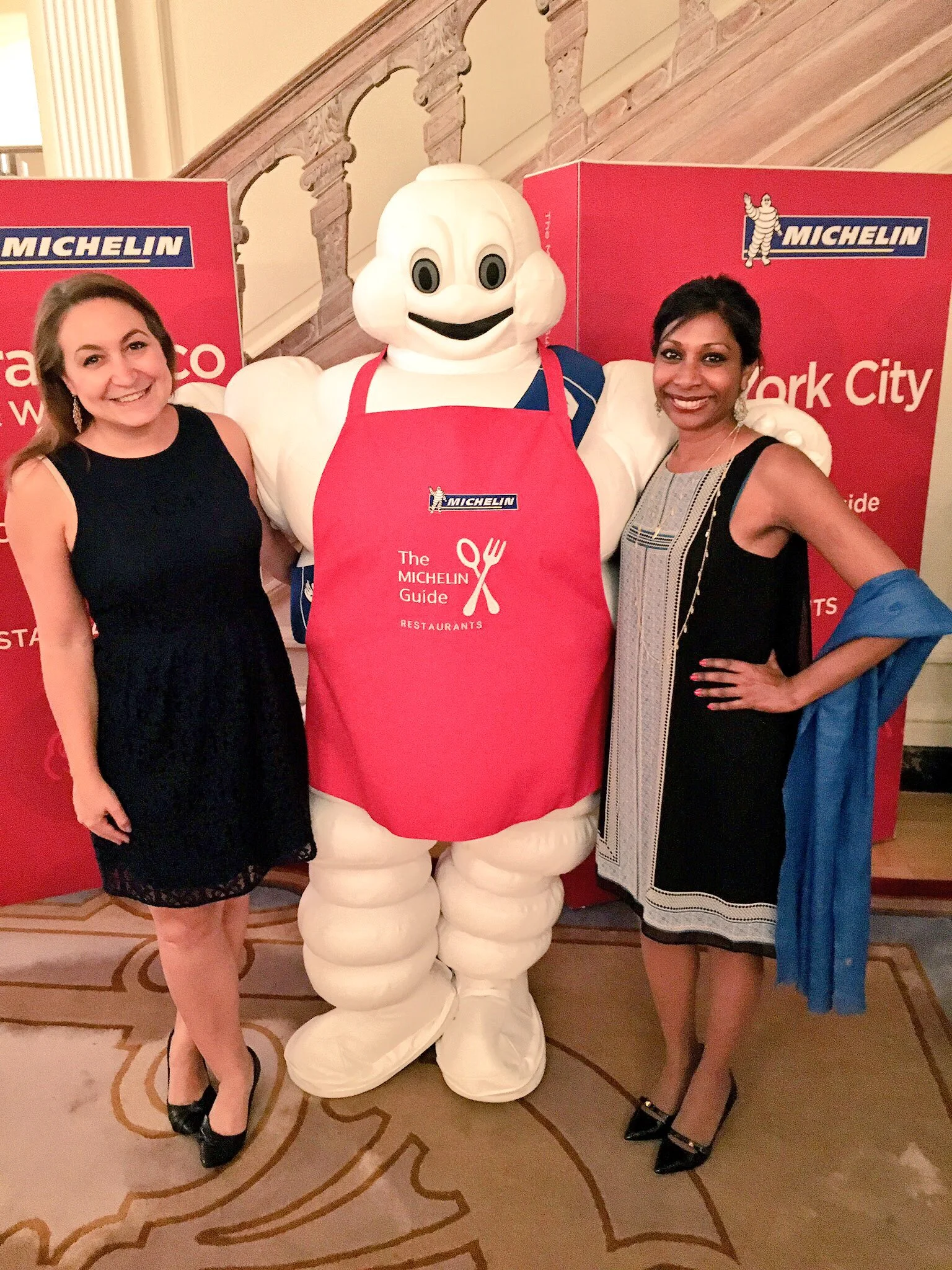 My best friend, Laetitia of French Twist DC , Bibendum and me