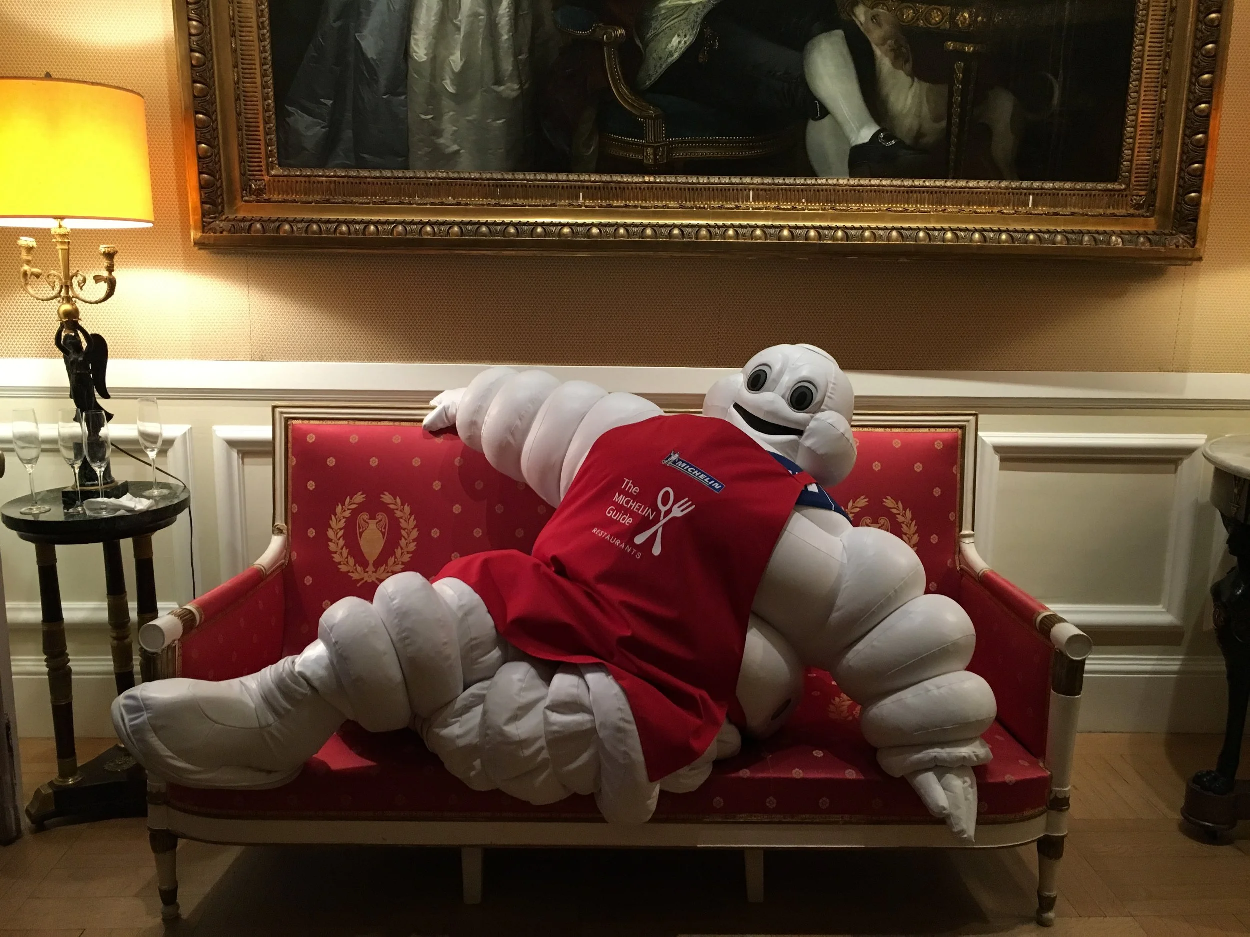 Bibendum showing off his best side